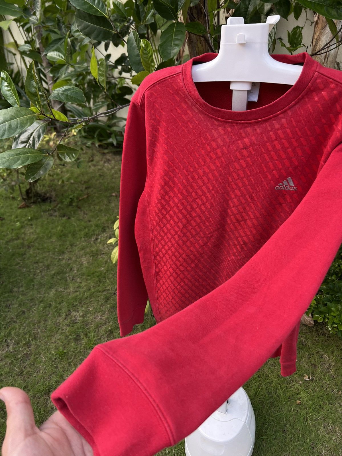 Adidas × Vintage 90's ADIDAS RETRO RARE CREWNECK Y2K Size US XL / EU 56 / 4 - 4 Thumbnail