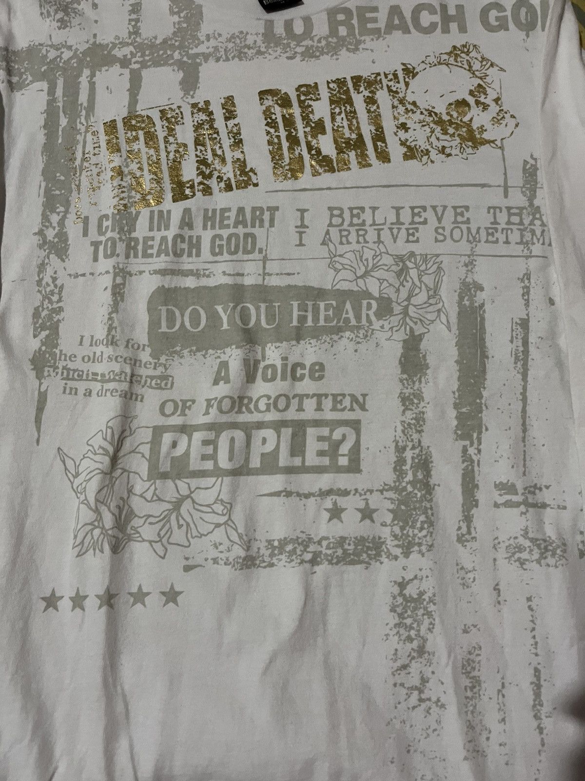 Japanese Brand Beaumere Ideal Death Poem Longsleve Size US M / EU 48-50 / 2 - 2 Thumbnail