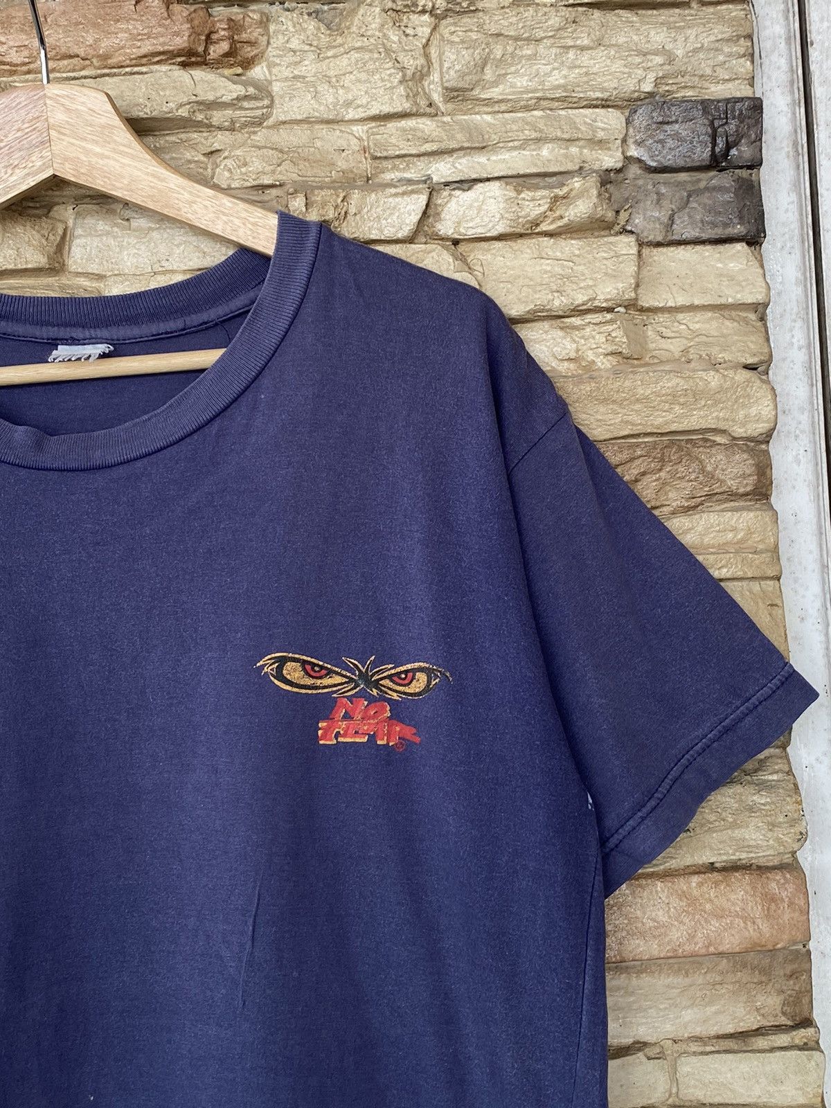 Vintage 2000s Vintage No Fear Skateboarding Tees Distressed Faded Size US L / EU 52-54 / 3 - 5 Thumbnail