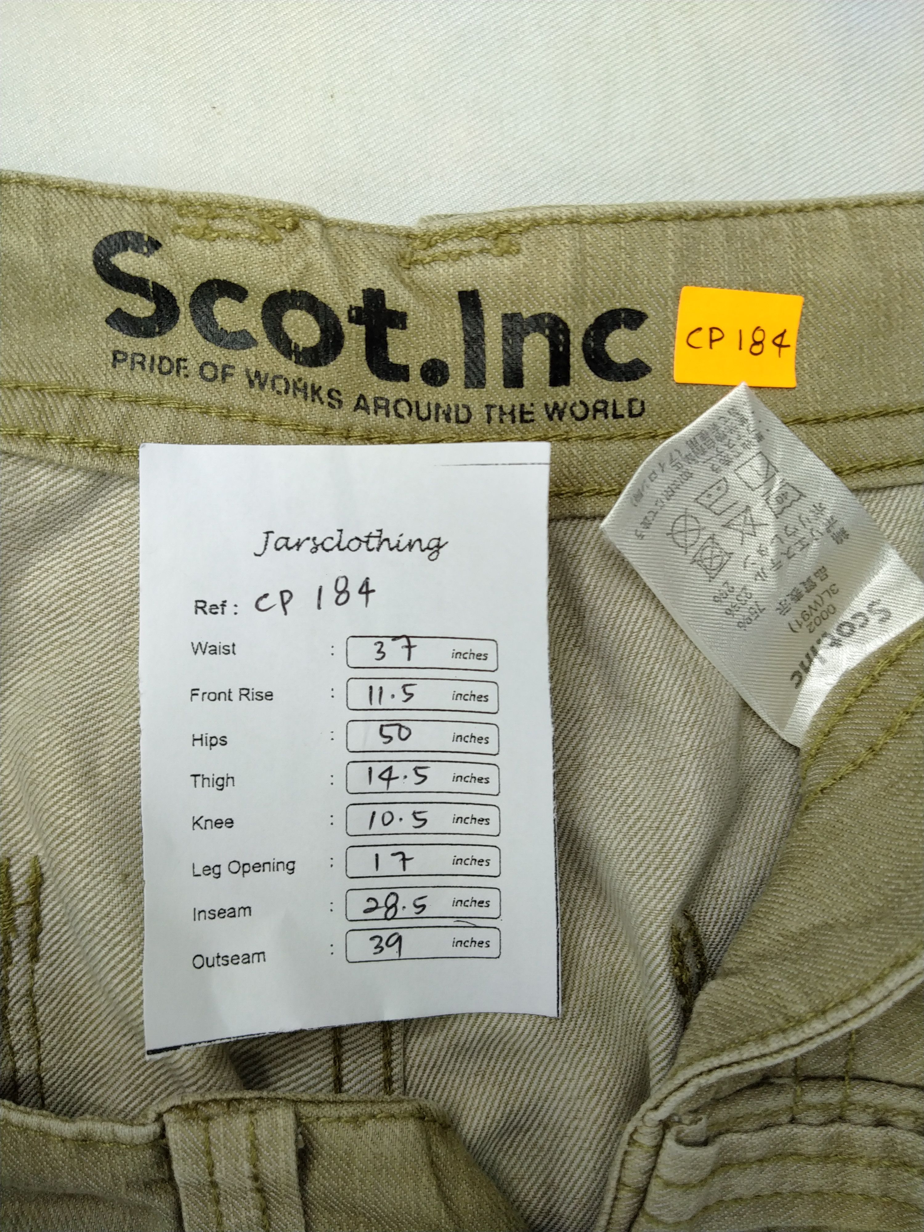 Japanese Brand Japanese Brand Scot.Inc Zipper Cargo Multi Pocket -CP184 Size US 37 - 6 Thumbnail