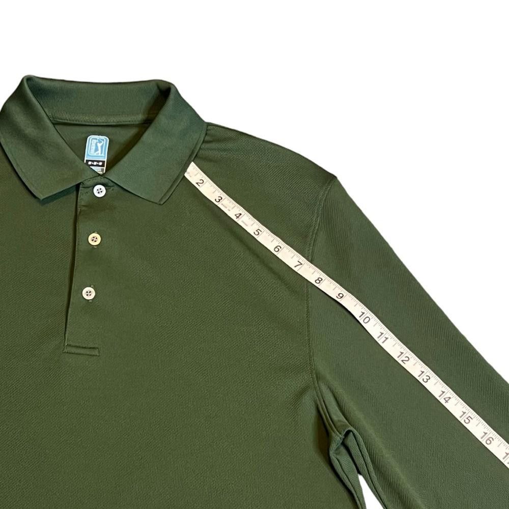 PGA Tour PGA Tour Men's AirFlux™ Mesh Golf Polo long sleeve Shirt Size US M / EU 48-50 / 2 - 5 Thumbnail