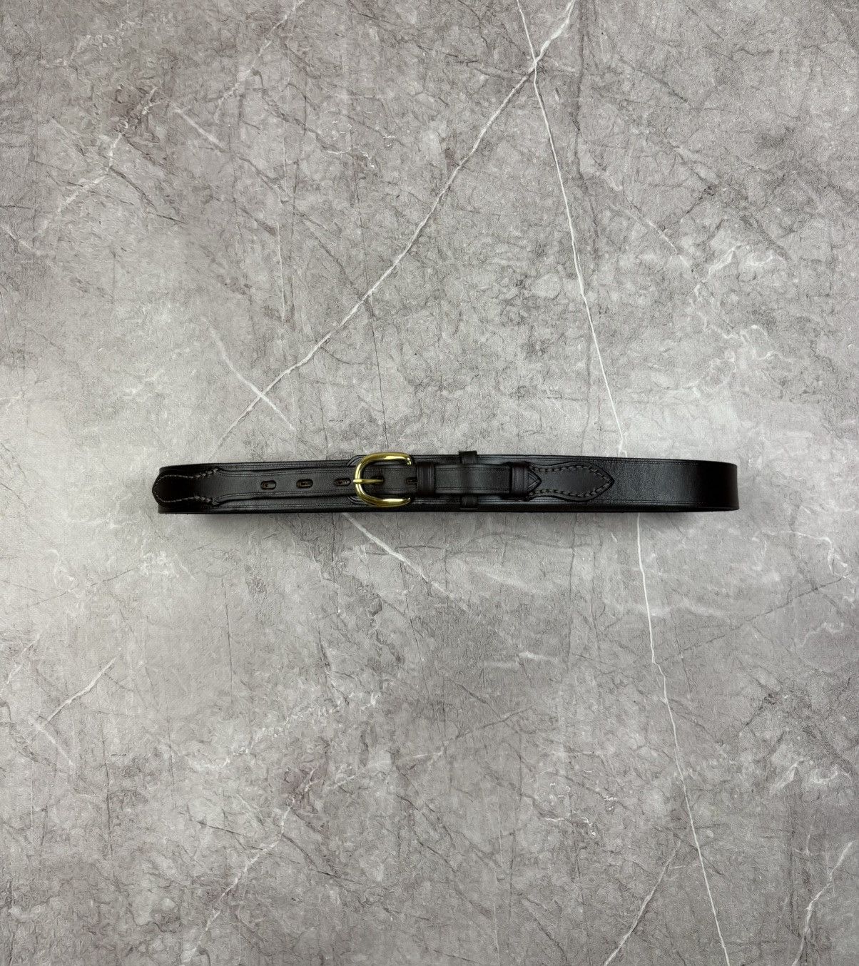 R.M. Williams M. Williams Classic Drover Leather Belt 34 Made in Australia Size 34 - 1 Thumbnail