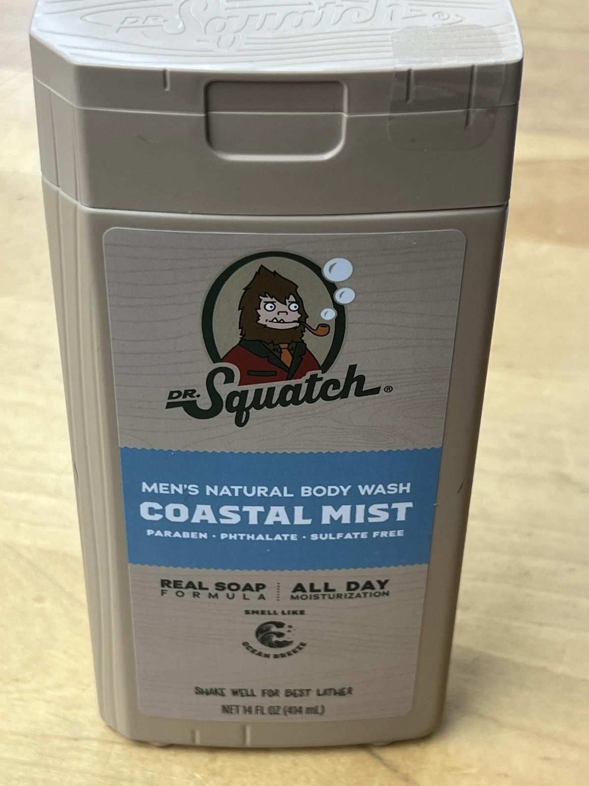 Other Dr. Squatch Men’s Natural Body Wash coastal mist 14 Fl Oz Size ONE SIZE - 2 Thumbnail
