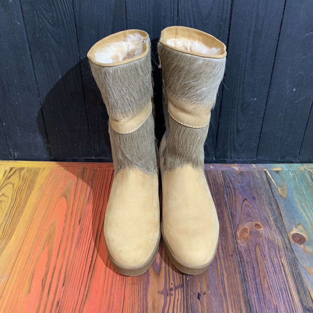 Kandahar Switzerland Women’s Leather Boots Size 4, 37
