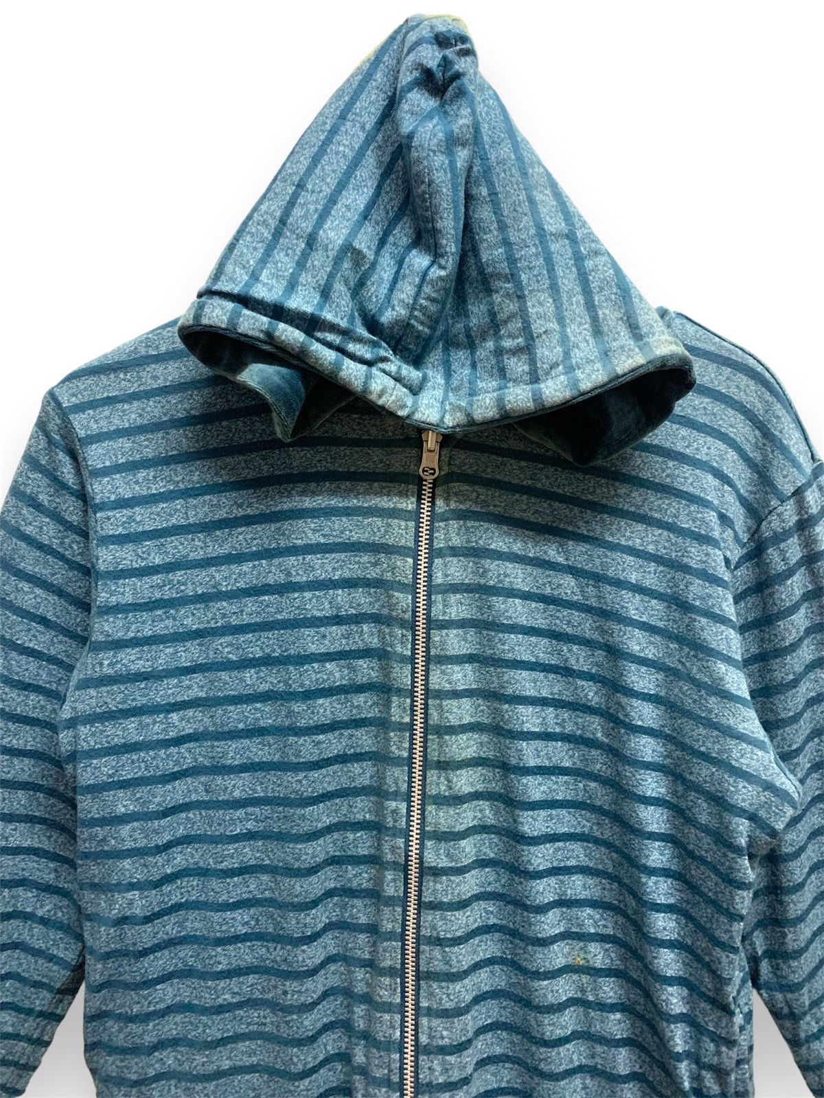 Japanese Brand × SHIPS × Ships Jet Blue Ships Jet Blue Reversible Sweatshirt Hoodie Zipper Size US M / EU 48-50 / 2 - 11 Thumbnail