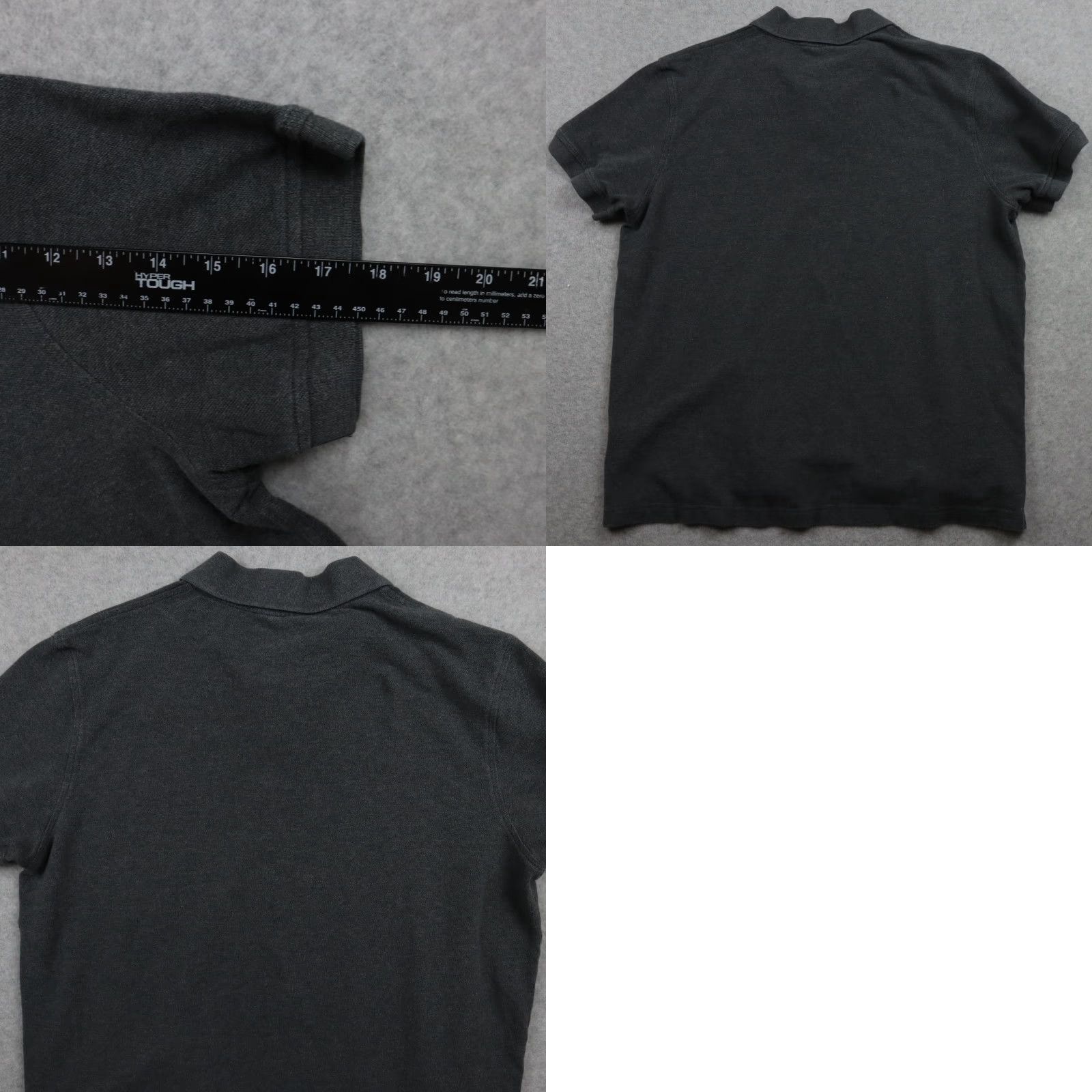 Banana Republic Banana Republic Polo Shirt Mens XL 1818 Slim Fit Short Sleeve Gray Polo Shirt Size US XL / EU 56 / 4 - 8 Thumbnail