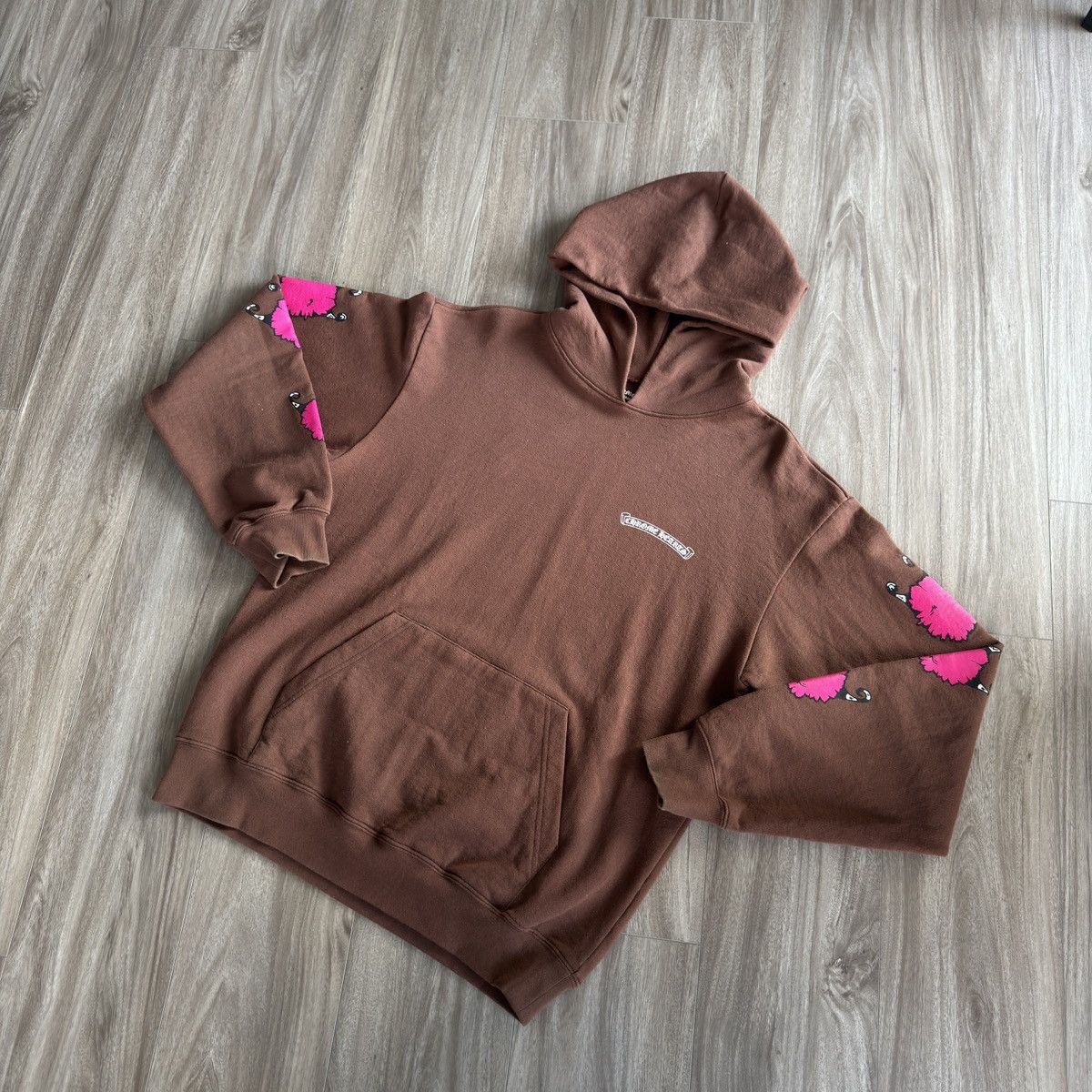Chrome Hearts Chrome Hearts x Matty Boy Structure Hoodie Brown/Pink Size US L / EU 52-54 / 3 - 5 Thumbnail