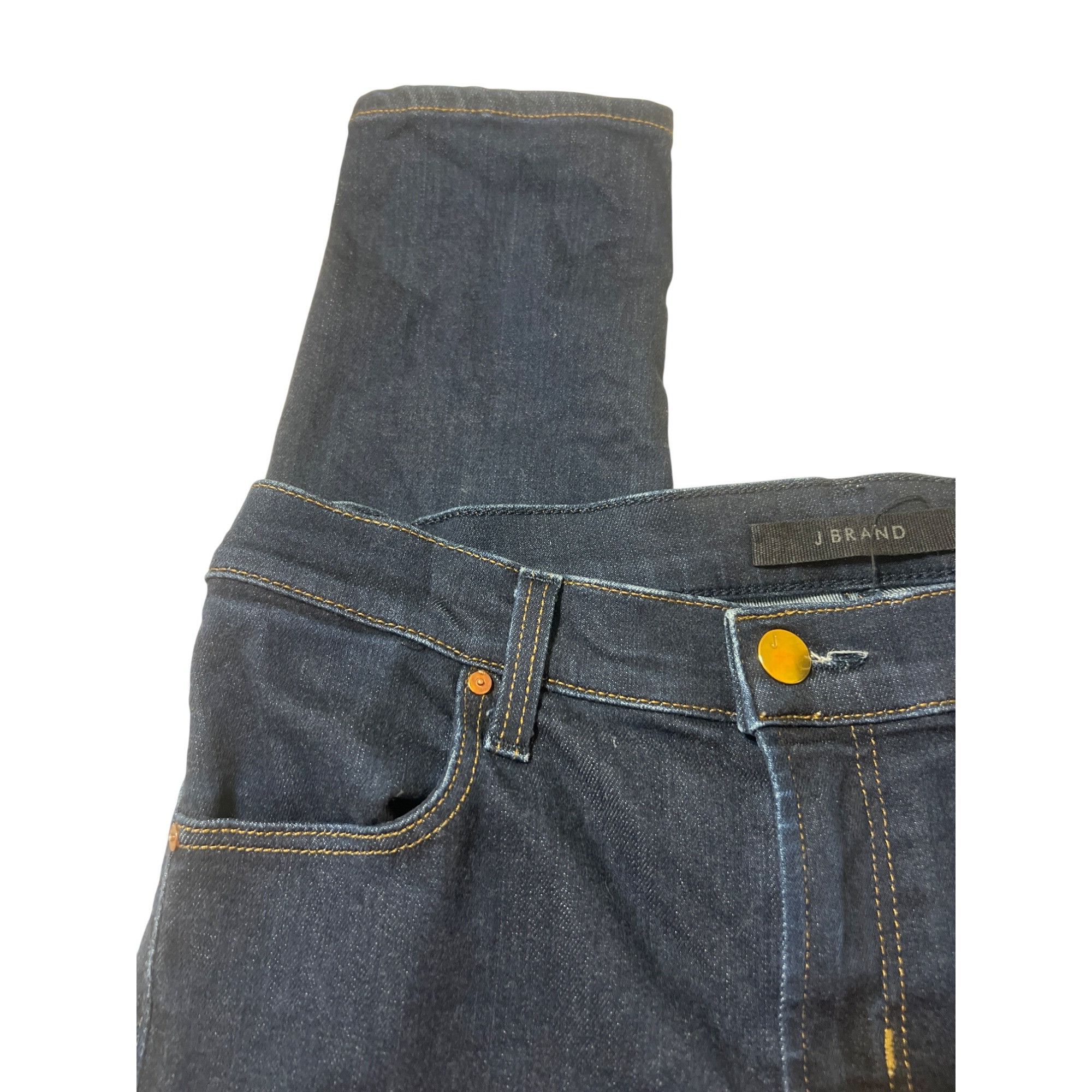 J Brand J Brand Marie After Dark Skinny Jeans Dark Wash Denim Flatte Size 26" / US 2 / IT 38 - 2 Thumbnail