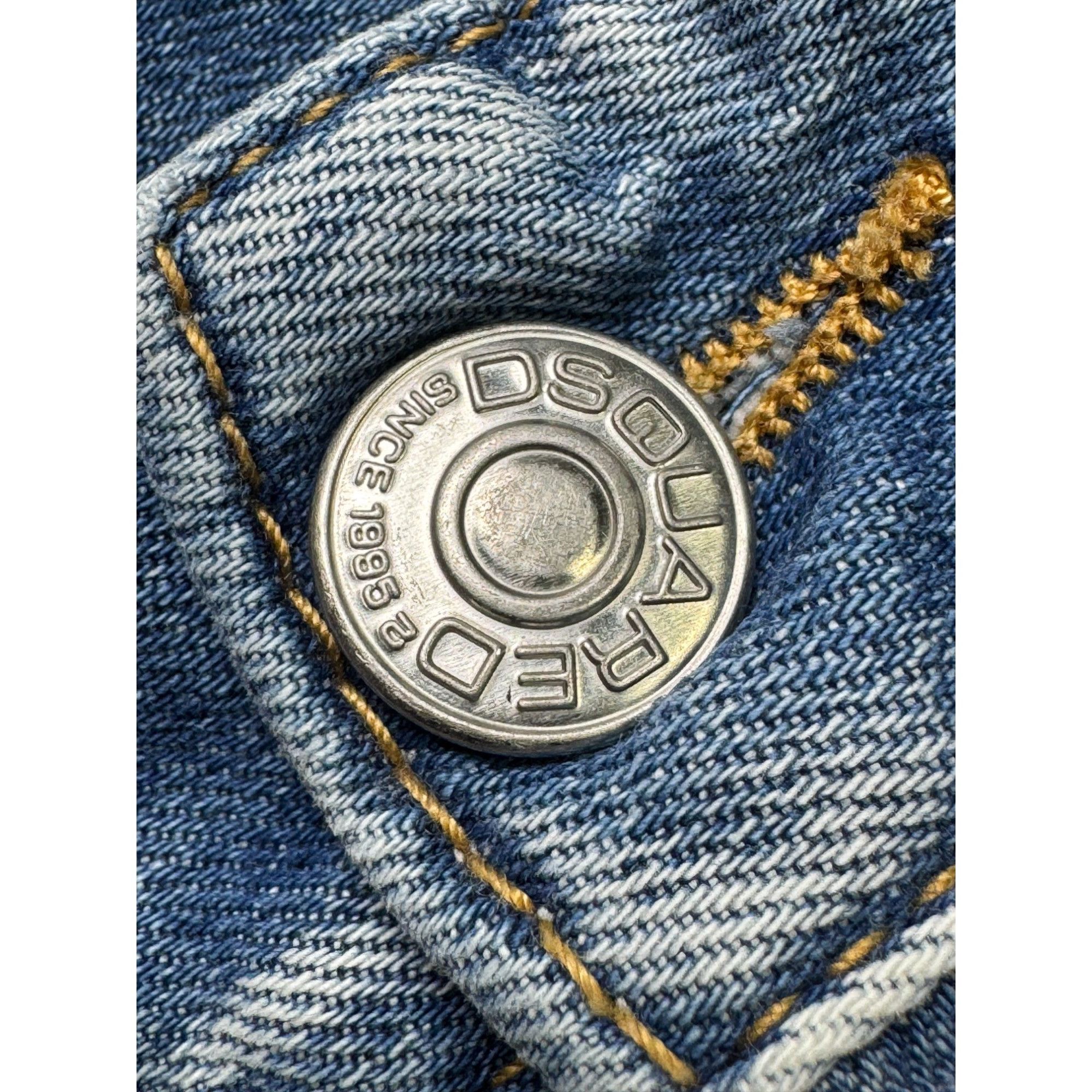 Dsquared2 Dsquared2 Vintage Skinny Distressed Denim Jeans (Y1106) Size US 30 / EU 46 - 9 Thumbnail