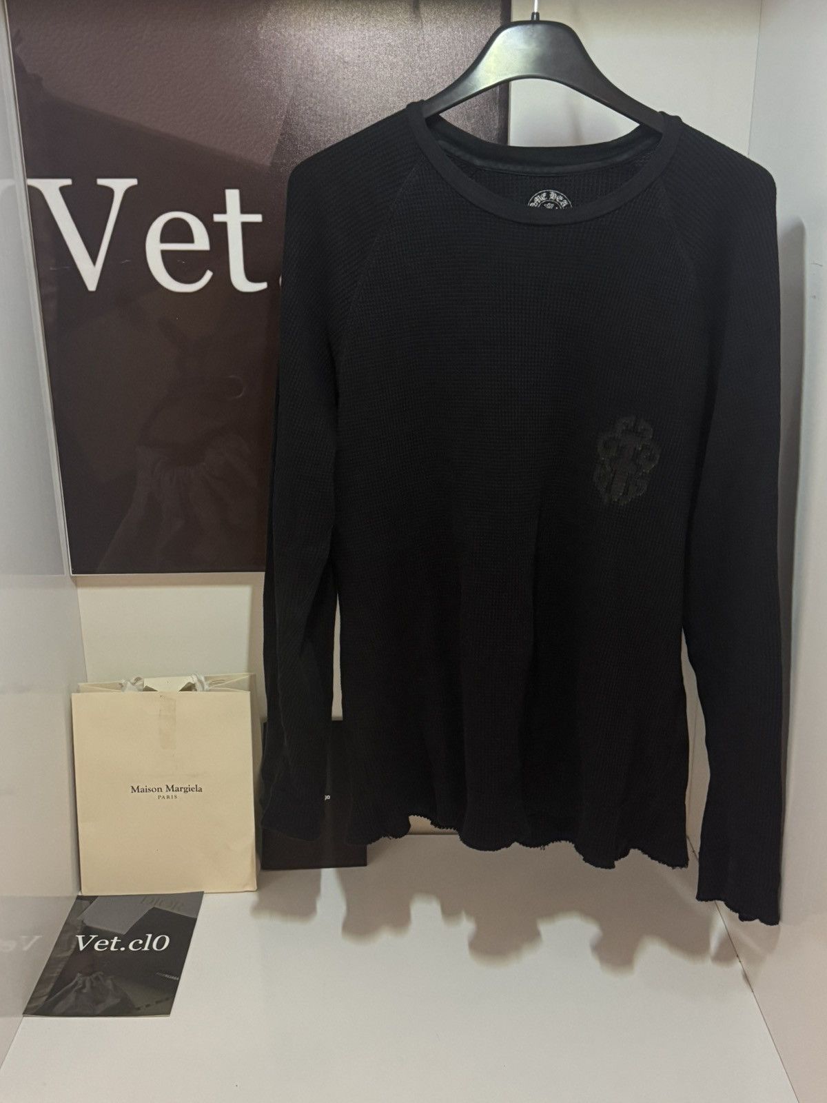 Chrome Hearts ⛔️Chrome hearts knit-longsleeve black Size US S / EU 44-46 / 1 - 1 Thumbnail