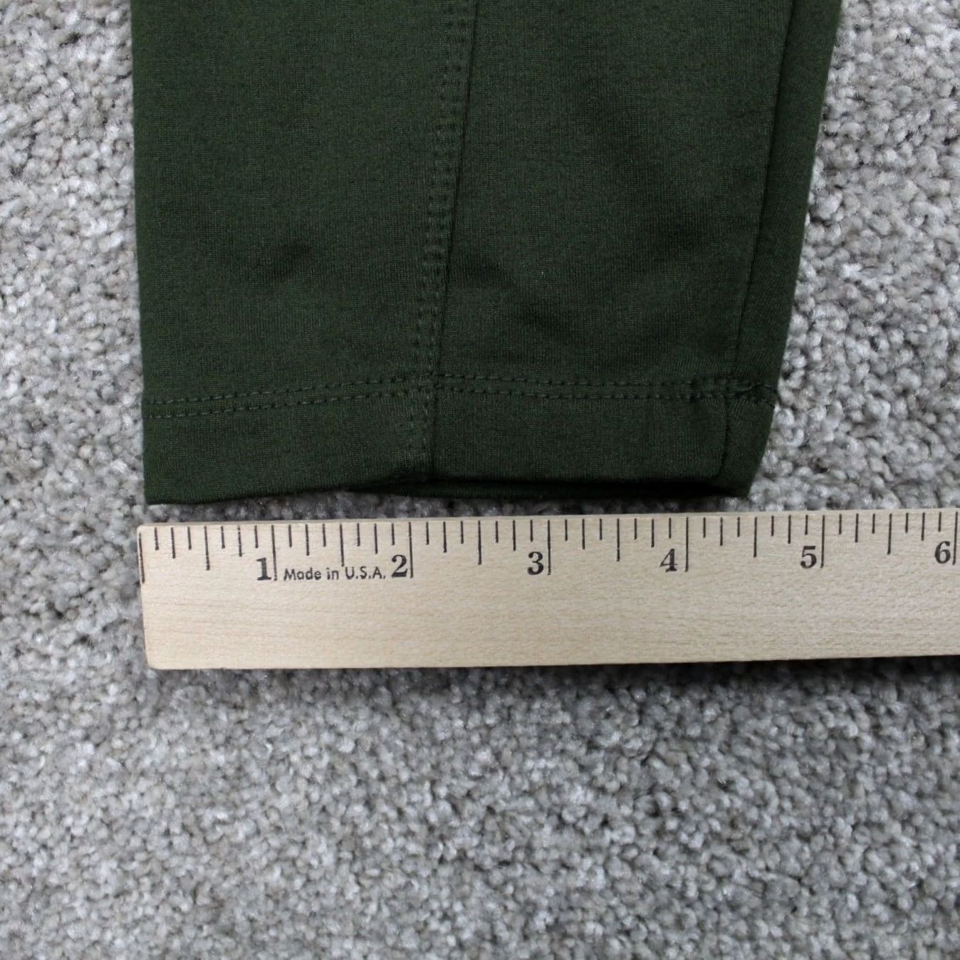 Fabletics Fabletics Leggings Womens XS Olive Green Belted Workout Stretch Athleisure Slimming Skinny Ankle Inseam 28 in Size 26" / US 2 / IT 38 - 5 Thumbnail