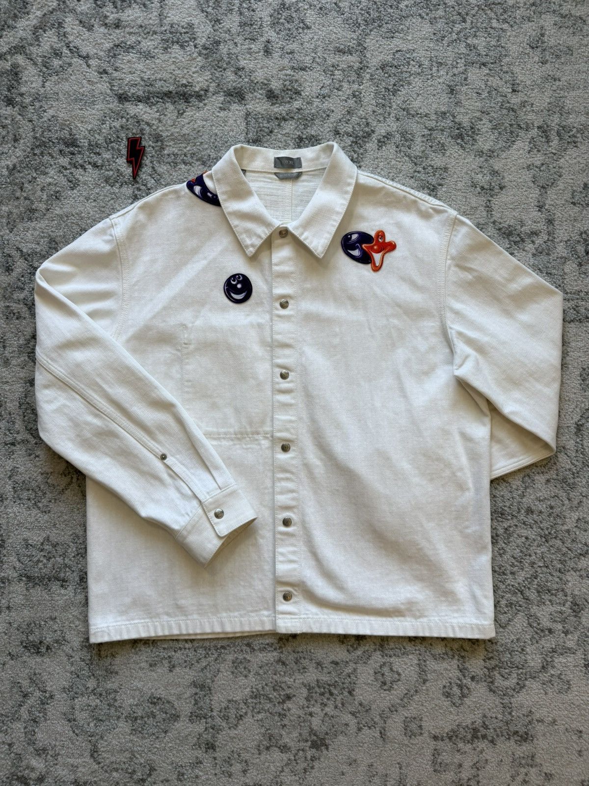 Dior Dior Oblique Kenny Scharf White Jacket Size US L / EU 52-54 / 3 - 1 Thumbnail