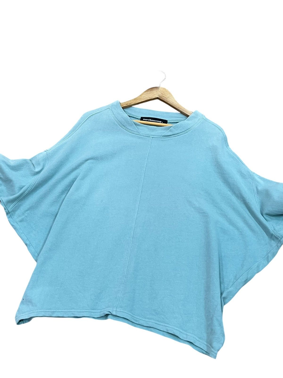 Issey Miyake × Japanese Brand × mercibeaucoup Mercibeaucoup Issey Miyake Oversize Sweatshirt Size US L / EU 52-54 / 3 - 2 Thumbnail