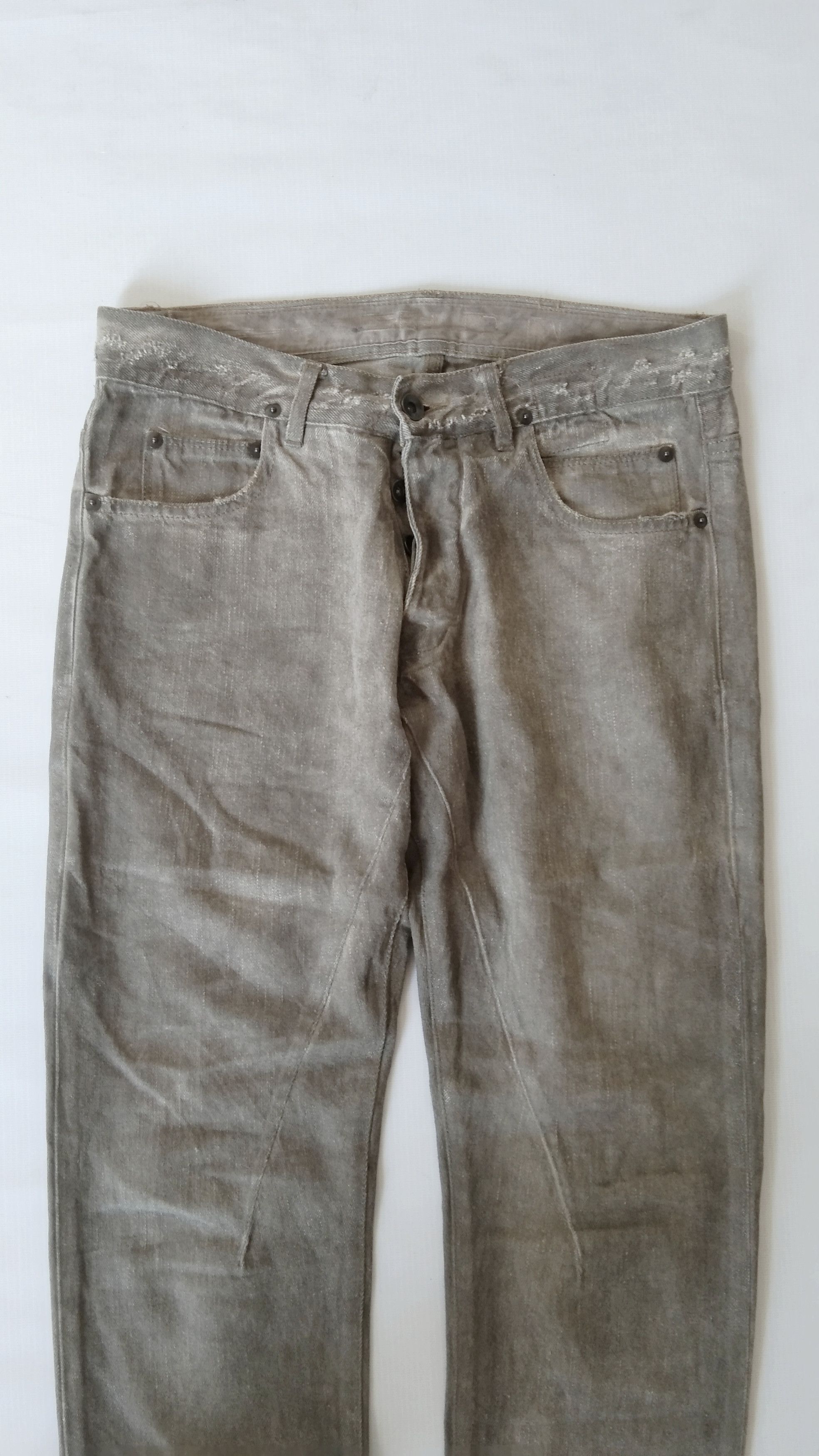 Rick owen drkshdw silver mud 2010 denim