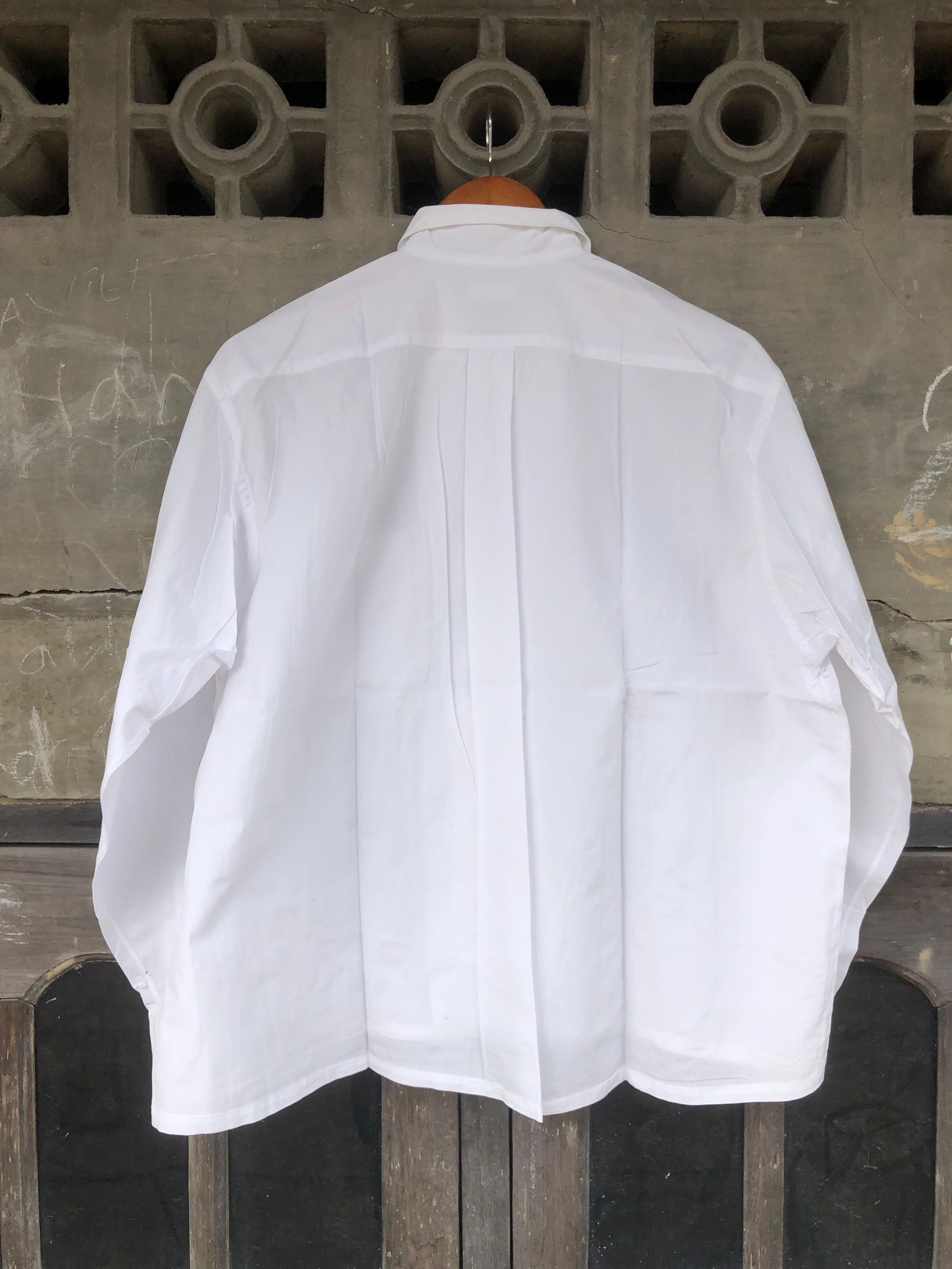Comme des Garcons Homme × Comme des Garcons Homme Plus 1980s Comme des Garcons White Shirt Size US M / EU 48-50 / 2 - 7 Thumbnail