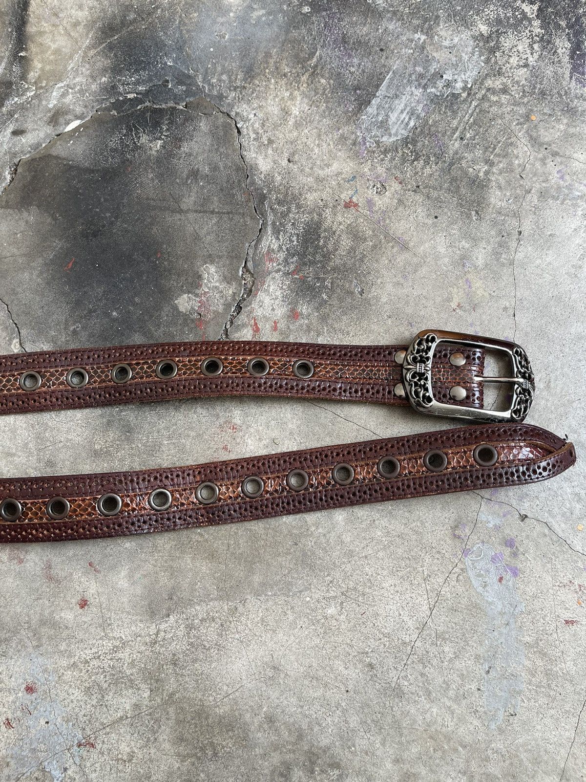 Tornado Mart Tornado Mart Leather Belts Size ONE SIZE - 2 Thumbnail