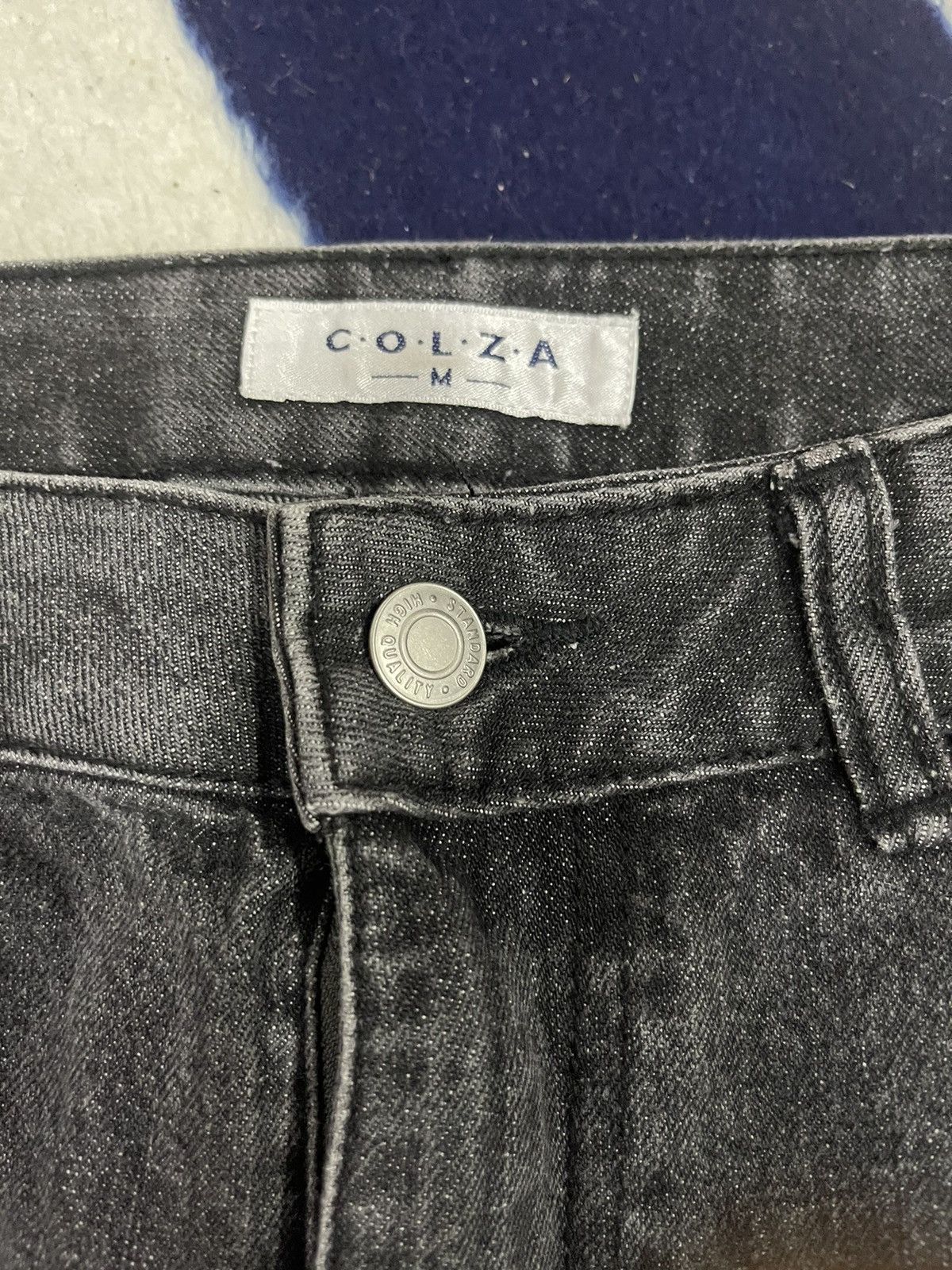 Japanese Brand × Jean Colza Distressed Jeans (13) Size 30" / US 8 / IT 44 - 3 Thumbnail