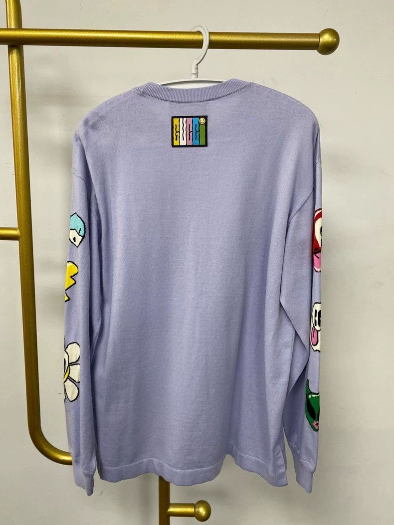 Gucci Gucci FW24 Cartoon Logo Letter Pattern Embroidery Round Nec Size US XS / EU 42 / 0 - 2 Thumbnail