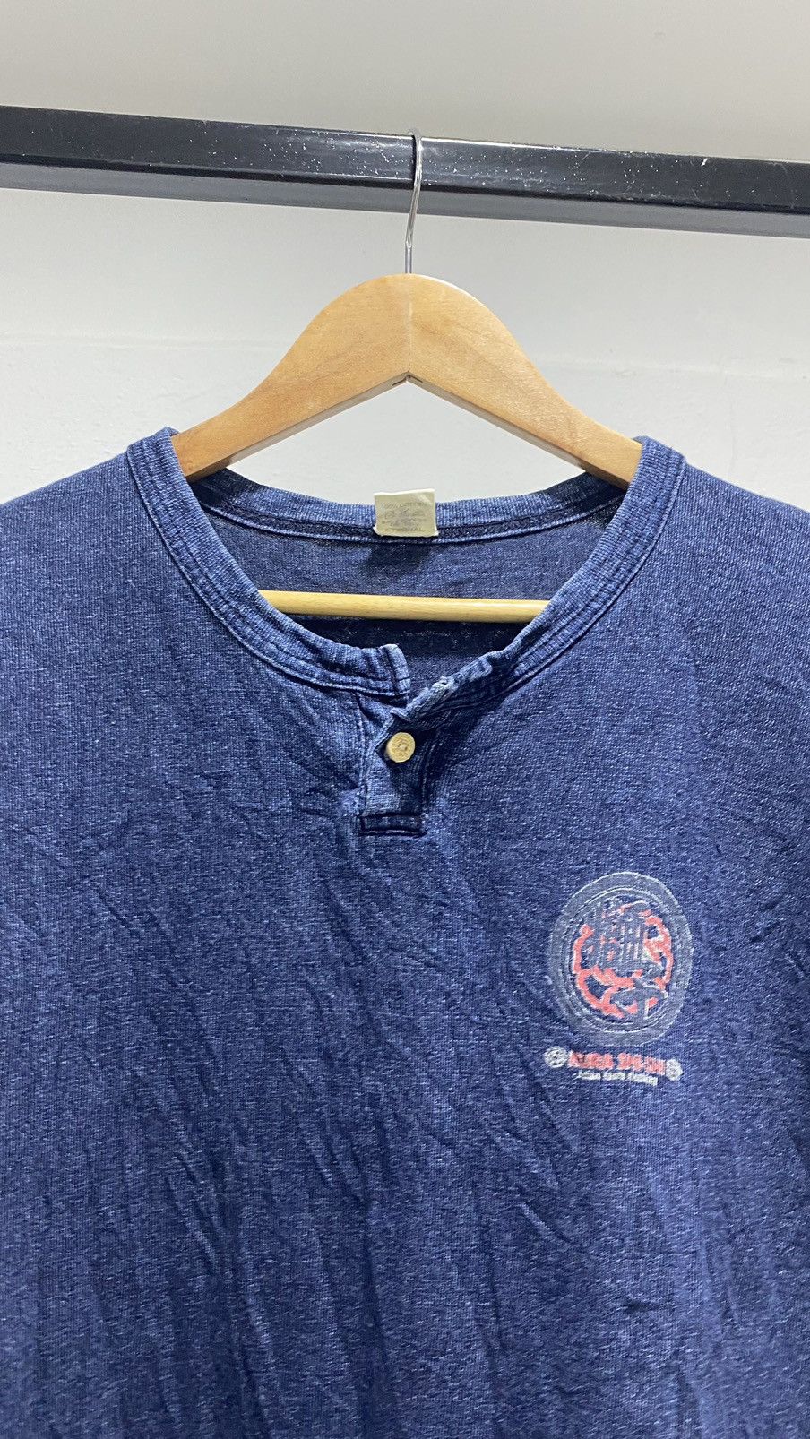 Indigo Distressed Indigo Japan Kura Shi Shi like Kapital Size US XL / EU 56 / 4 - 14 Thumbnail