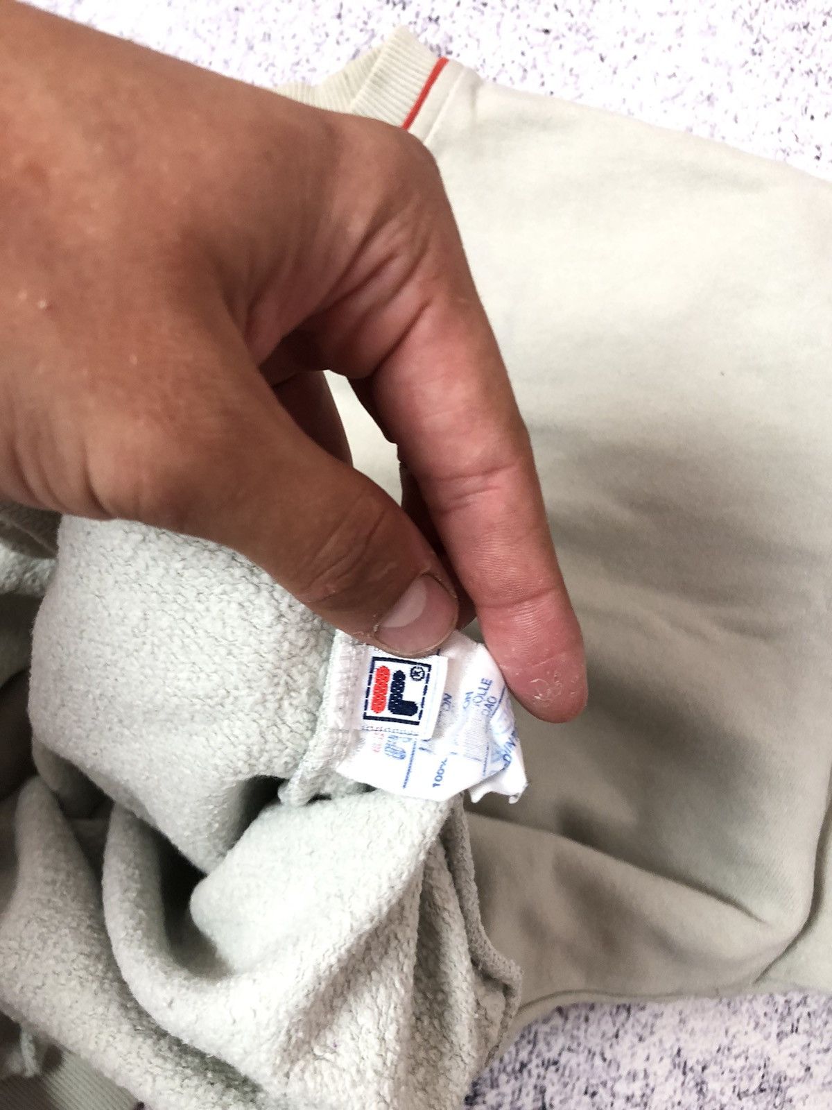 Fila × Vintage Men’s vintage sweater Fila size M y2k drill sport Size US M / EU 48-50 / 2 - 9 Thumbnail