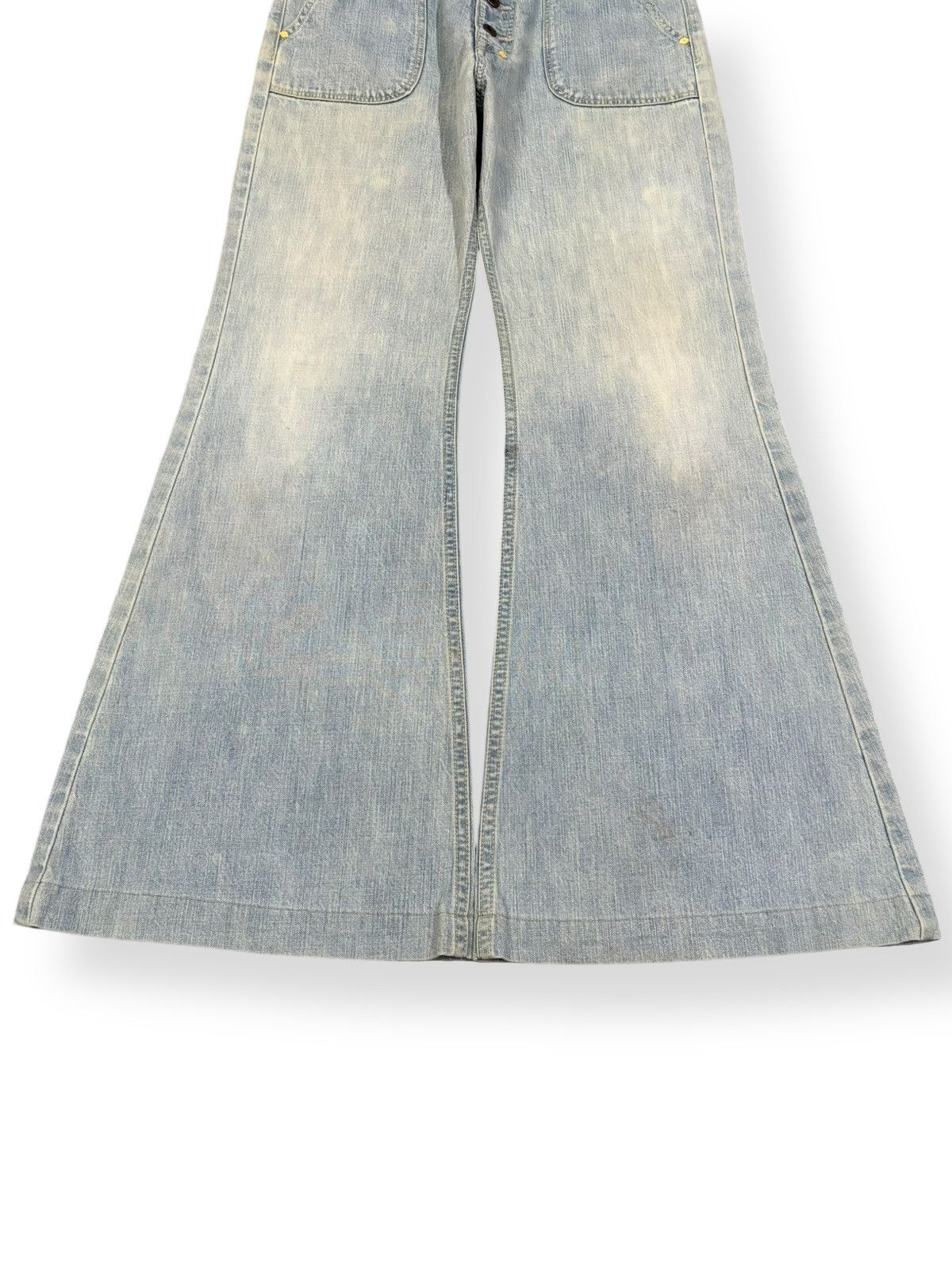 Kapital Kountry Kapital Okabellbo Buckle Back Flare Bell Bottom Jeans Size US 28 / EU 44 - 5 Thumbnail