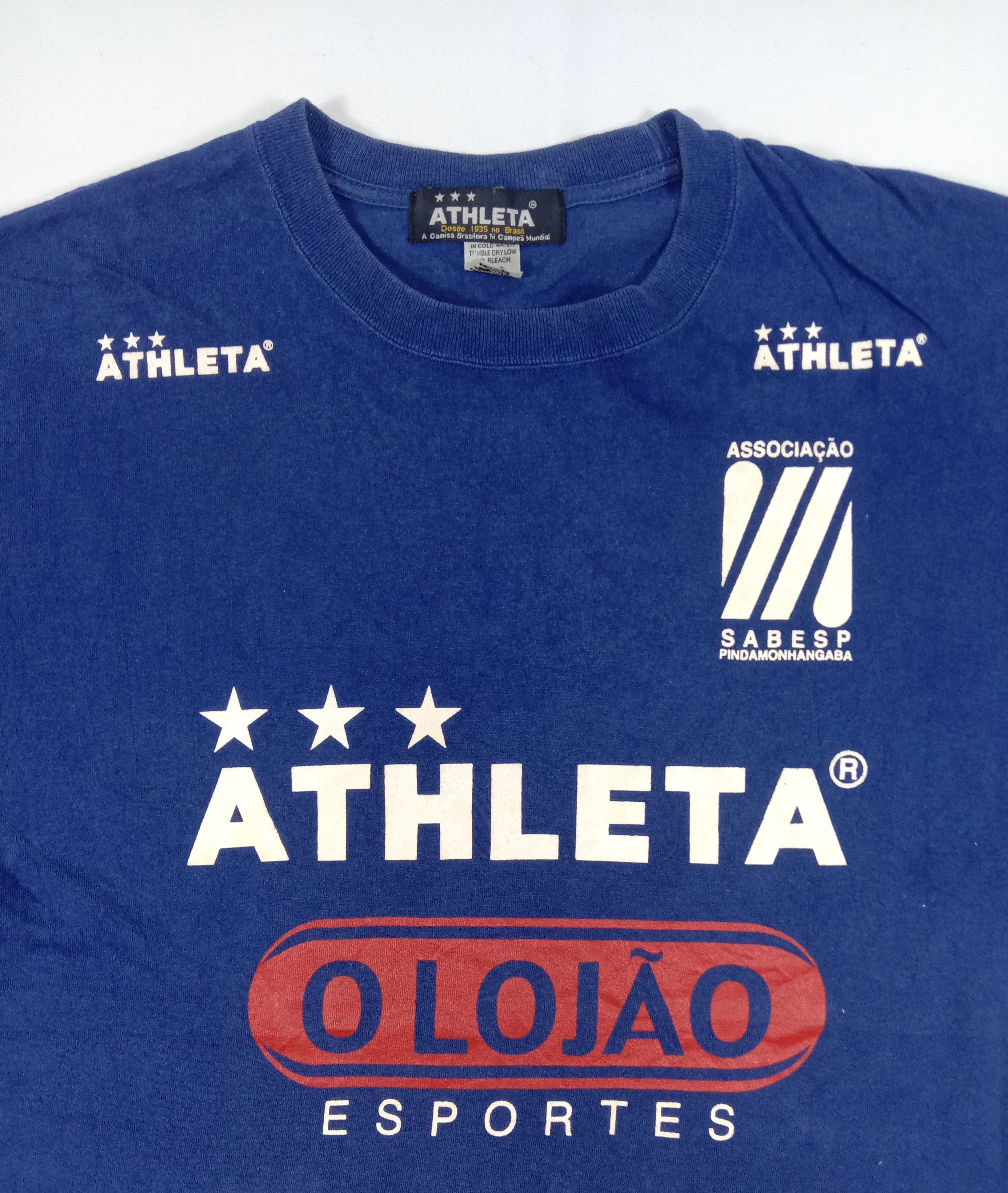 Vintage Vintage Athleta Sportwear T Shirt Size US L / EU 52-54 / 3 - 2 Thumbnail