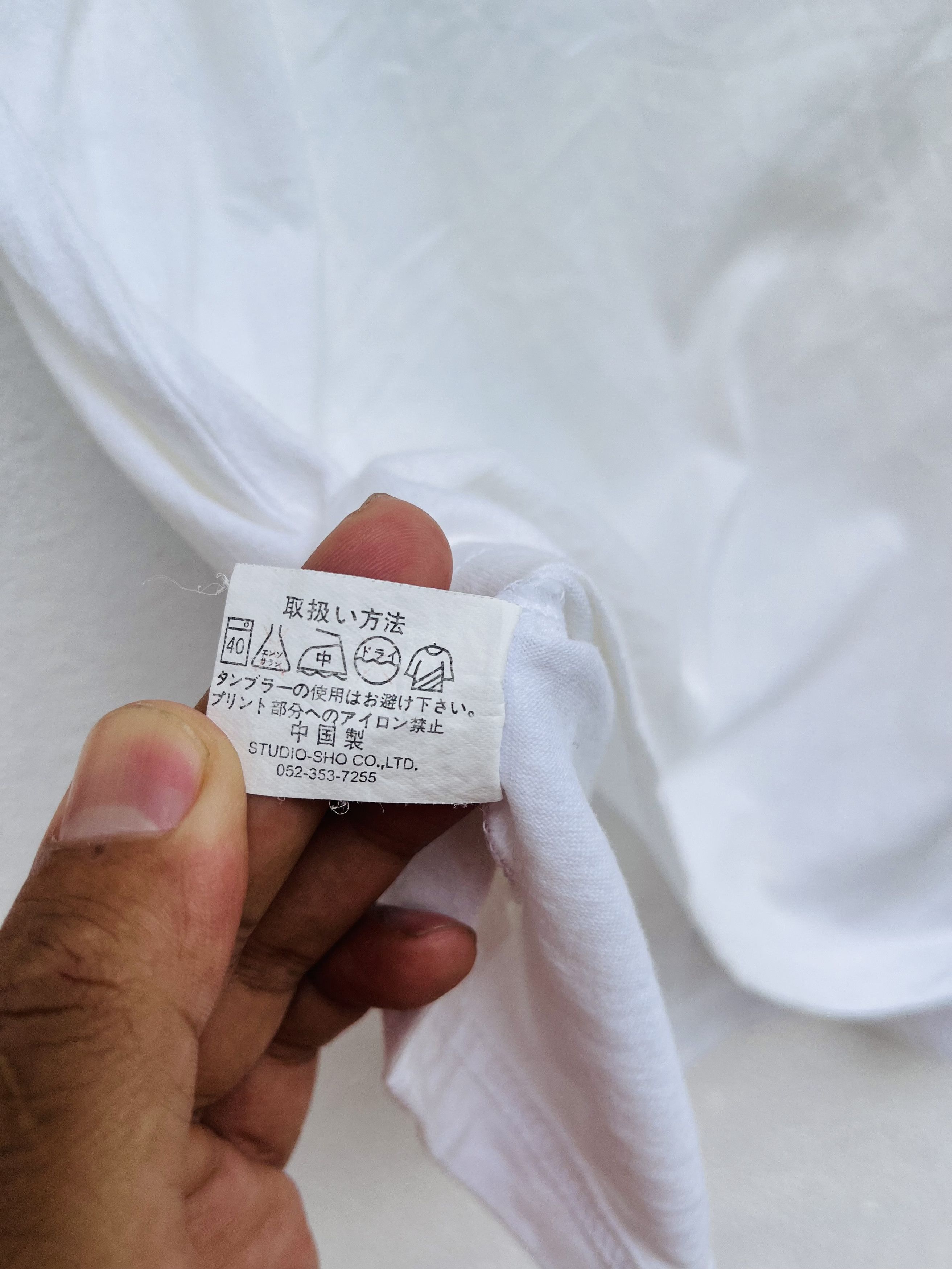Japanese Brand Vintage Berning Sho White Designer Fashion Style Shirt Size US M / EU 48-50 / 2 - 8 Thumbnail