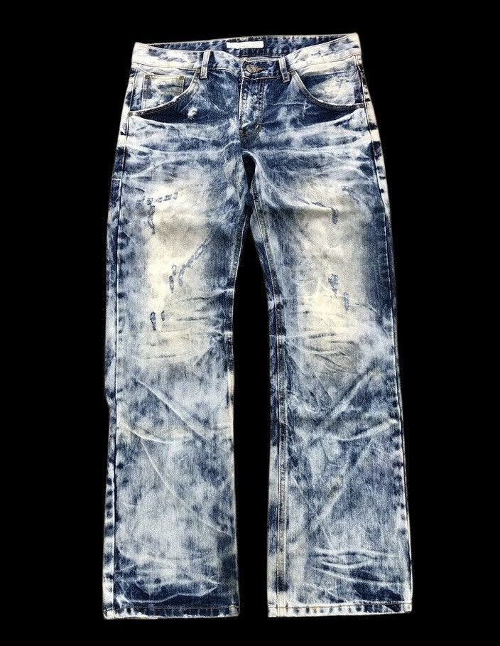 Bleach BLEACH ACID WASH DPSR DENIM Size US 34 / EU 50 - 1 Thumbnail