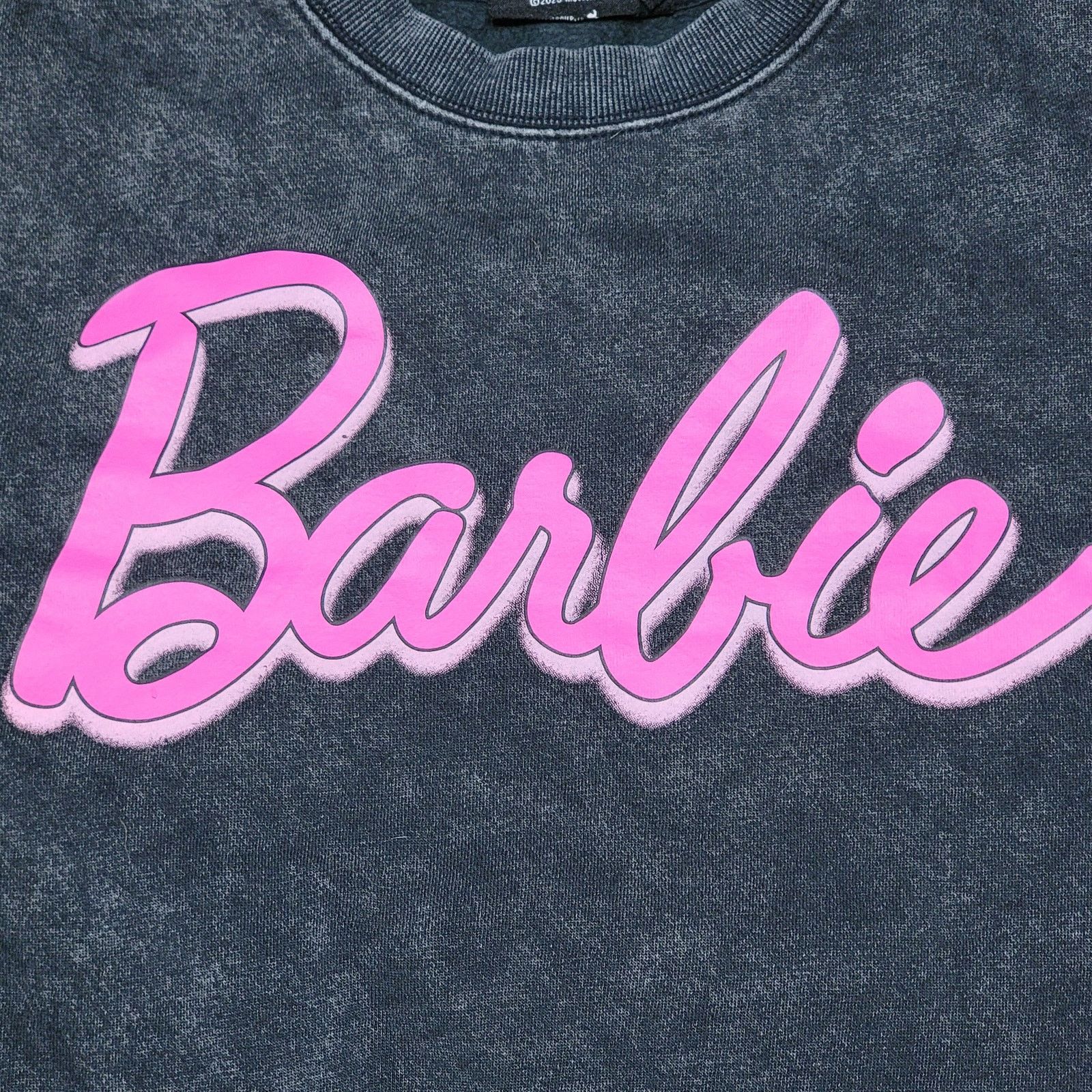 Other Barbie LS Faded Black Sweatshirt Logo - Size Small Size S / US 4 / IT 40 - 2 Thumbnail