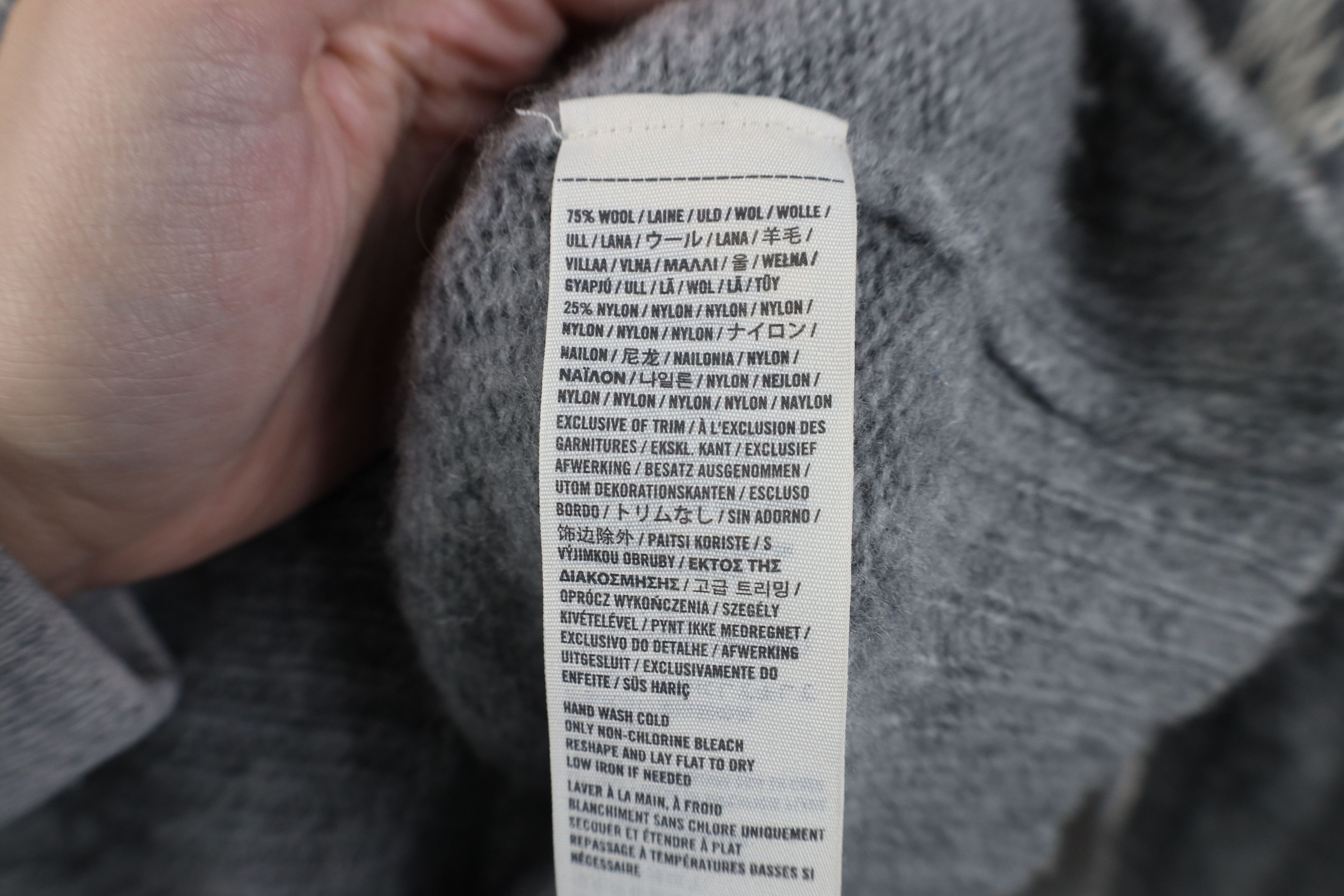 Abercrombie & Fitch Vintage 90s Y2K Abercrombie & Fitch Fair Isle Knit Sweater Size S / US 4 / IT 40 - 10 Thumbnail