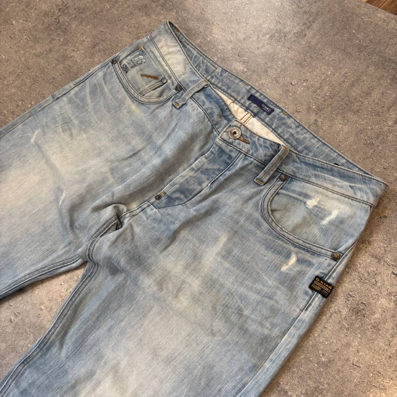 G-Star Vintage Flared G-Star Pocket Logo Botcut Pants Size US 34 / EU 50 - 5 Thumbnail