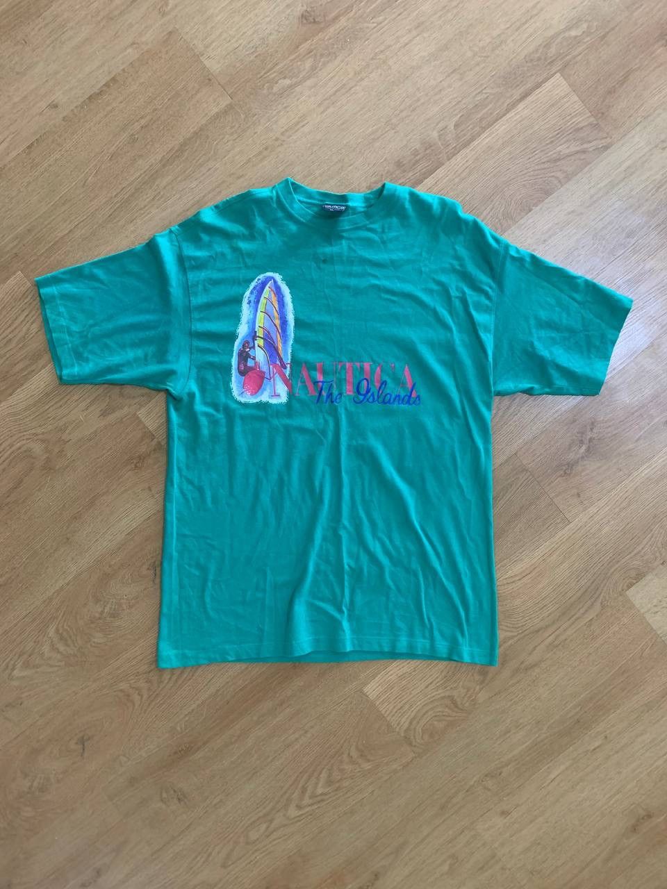 Nautica × Vintage Vintage 90s Nautica The Island Size US XL / EU 56 / 4 - 1 Thumbnail