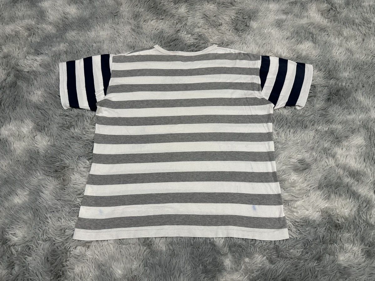 Yohji Yamamoto 🔥Archived Ss97 Yohji Yamamoto Pour Homme Striped Shirt Size US L / EU 52-54 / 3 - 9 Thumbnail