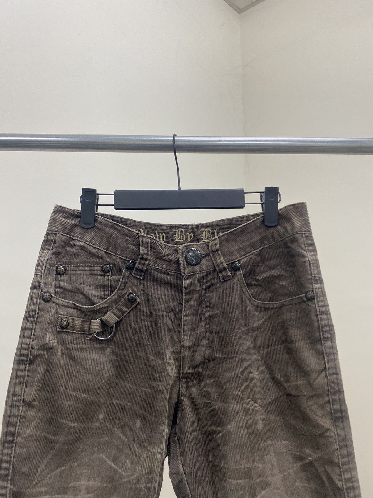 Hysteric Glamour × Japanese Brand × Le Grande Bleu (L.G.B.) BLOW PUNK GRUNGE GOTHIC CLAW CORDUROY PANTS LGB Size US 30 / EU 46 - 16 Thumbnail