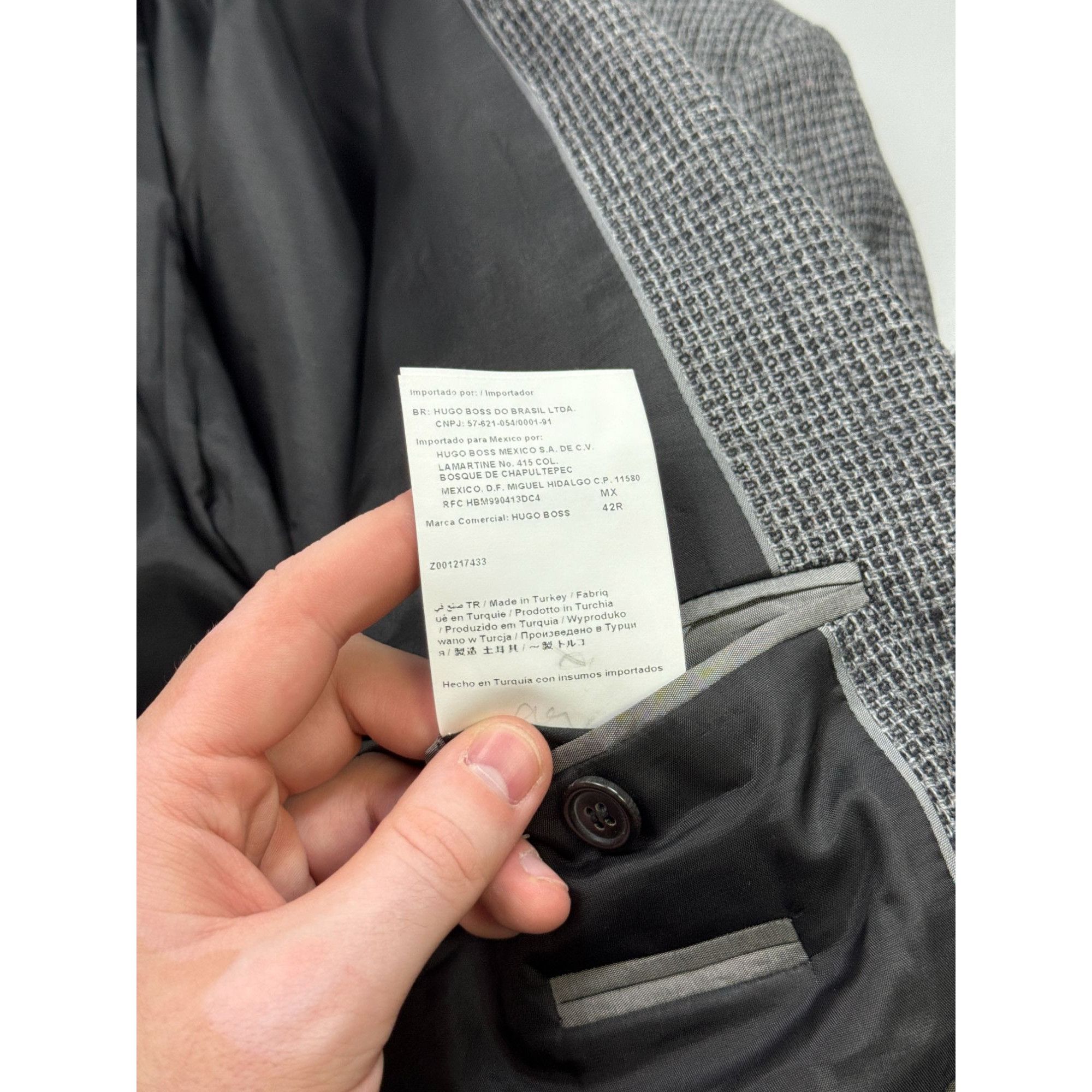 Hugo Boss Hugo Boss The Smith Wool Blend Blazer (Y1278) Size 42R - 8 Thumbnail