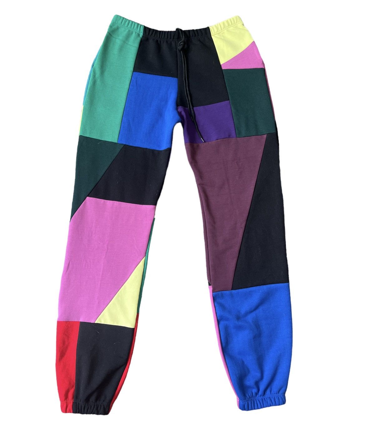 Lil Peep Custom Patchwork “Lil Peep” Style Rebuild SweatPants 1of1 Size US 32 / EU 48 - 1 Thumbnail