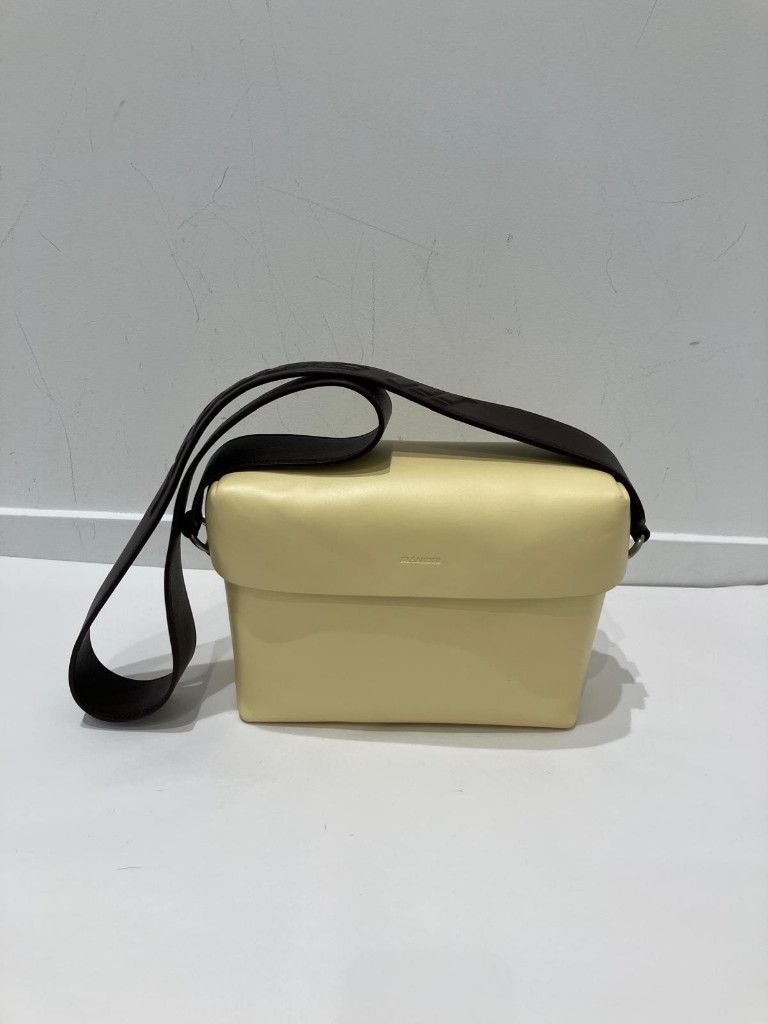 Jil Sander o1mt1gz0426 Size : OS / Shoulder Bag in Light Yellow Size ONE SIZE - 1 Thumbnail