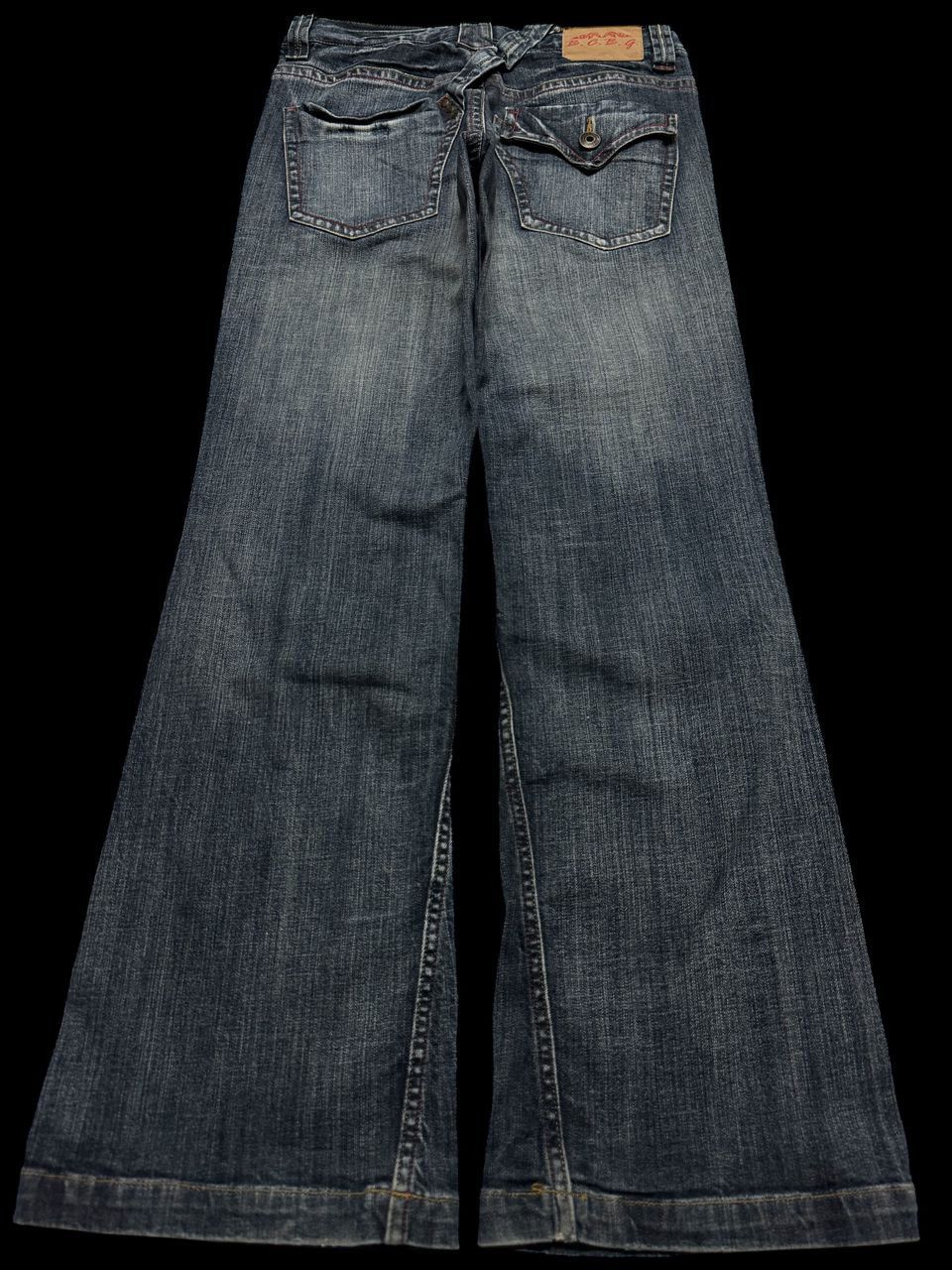 Tornado Mart 💥FLARE💥VINTAGE JAPANESE WHISKER SLIM BELL BOTTOM