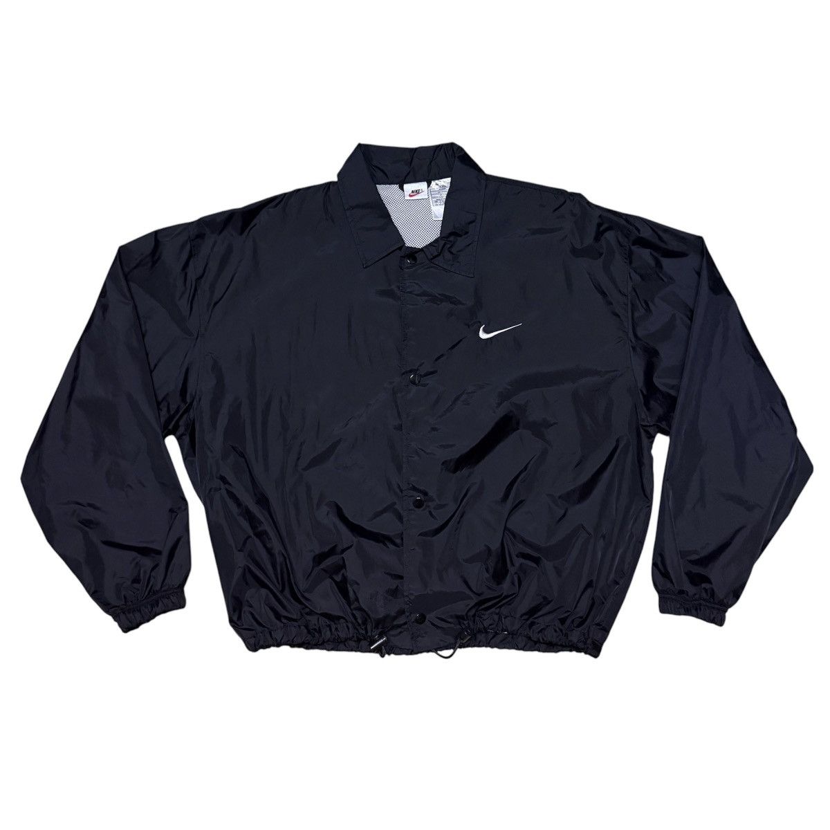 Nike Vintage Nike Coach Jacket Big Logo Size US L / EU 52-54 / 3 - 2 Thumbnail