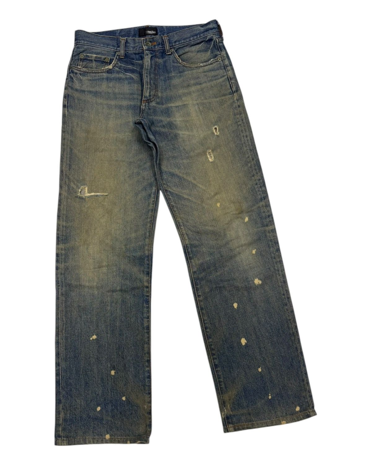 Hysteric Glamour × If Six Was Nine × Mossimo BAGGY JEANS DISTRESSED DENIM MOSSIMO SPORT MUD WASH JEANS Size US 31 - 3 Thumbnail