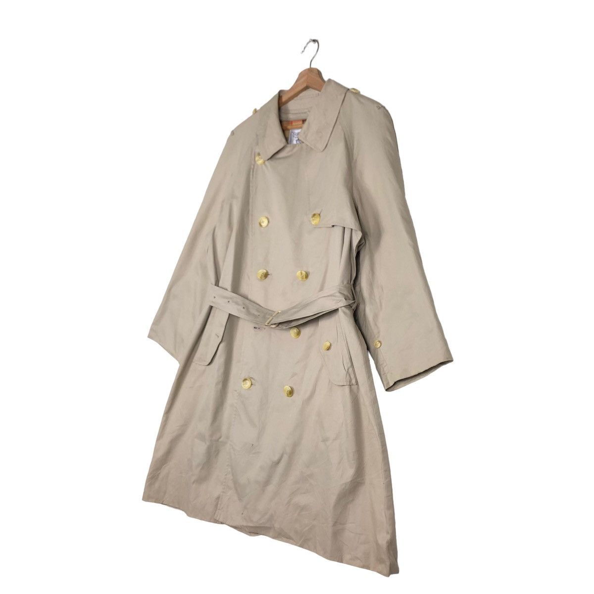 Burberry 🔥Vtg Burberrys Long Jacket Nova Check Double Breast Size US M / EU 48-50 / 2 - 2 Thumbnail