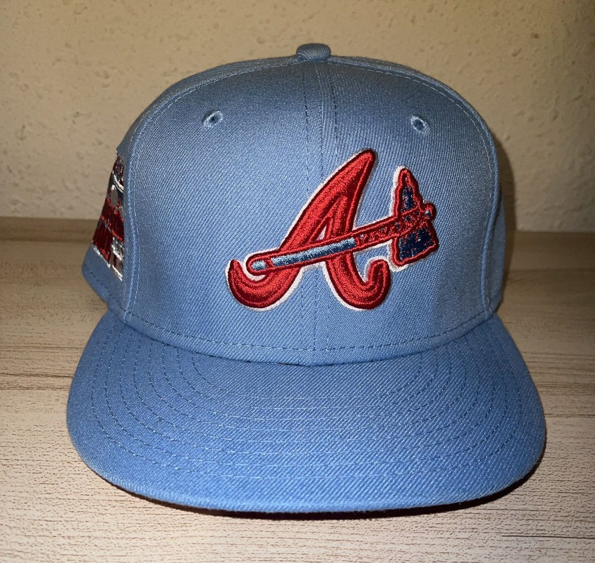 New Era ATL Braves papa Smurf fitted Size ONE SIZE - 1 Thumbnail