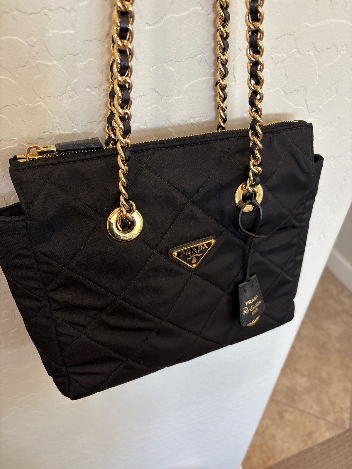 Prada Prada Re-Edition 1995 Chain Tote Size ONE SIZE - 3 Thumbnail