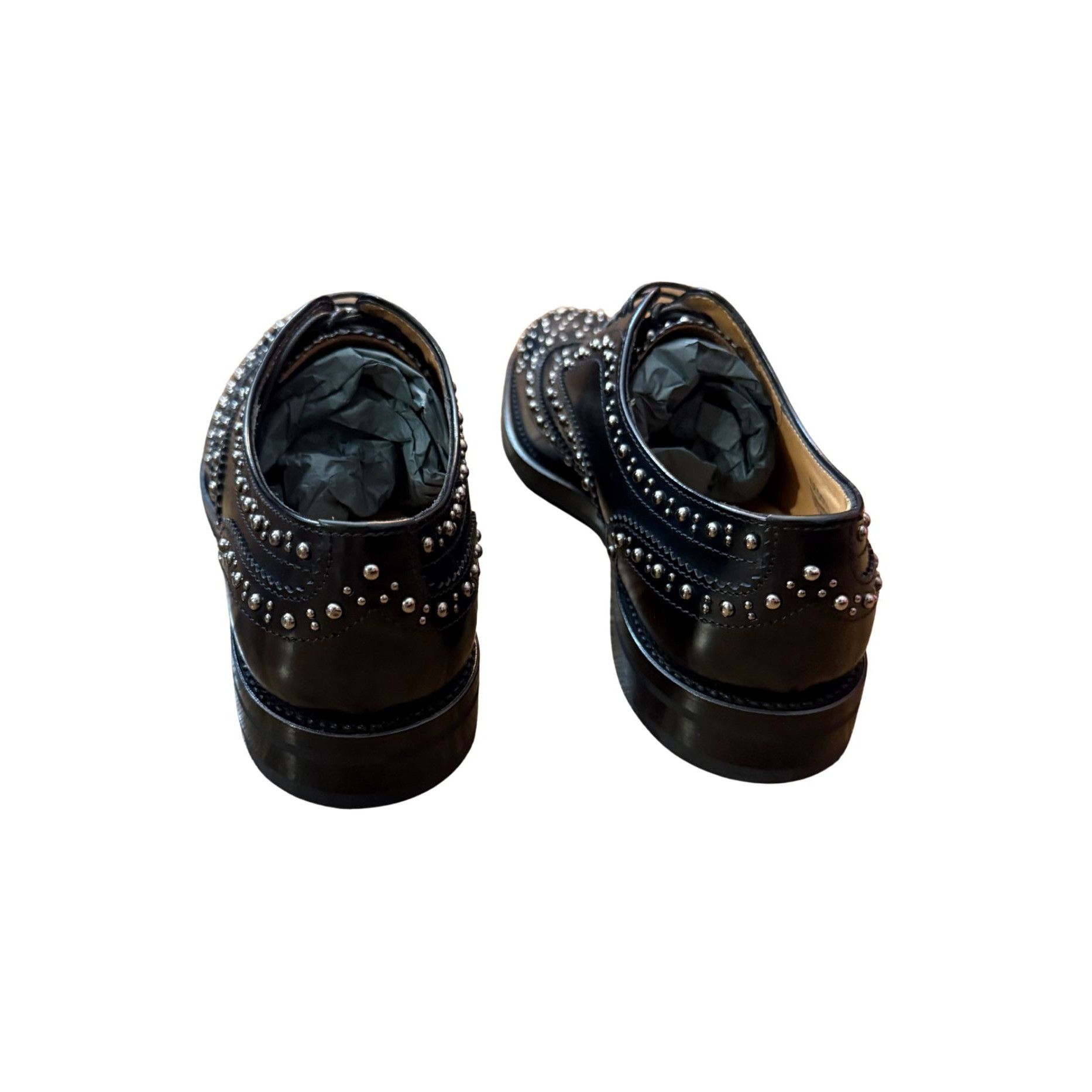 Church's Church's Burwood Met. Polished Binder Oxford Brogue Studs NW Size US 6 / IT 36 - 9 Thumbnail