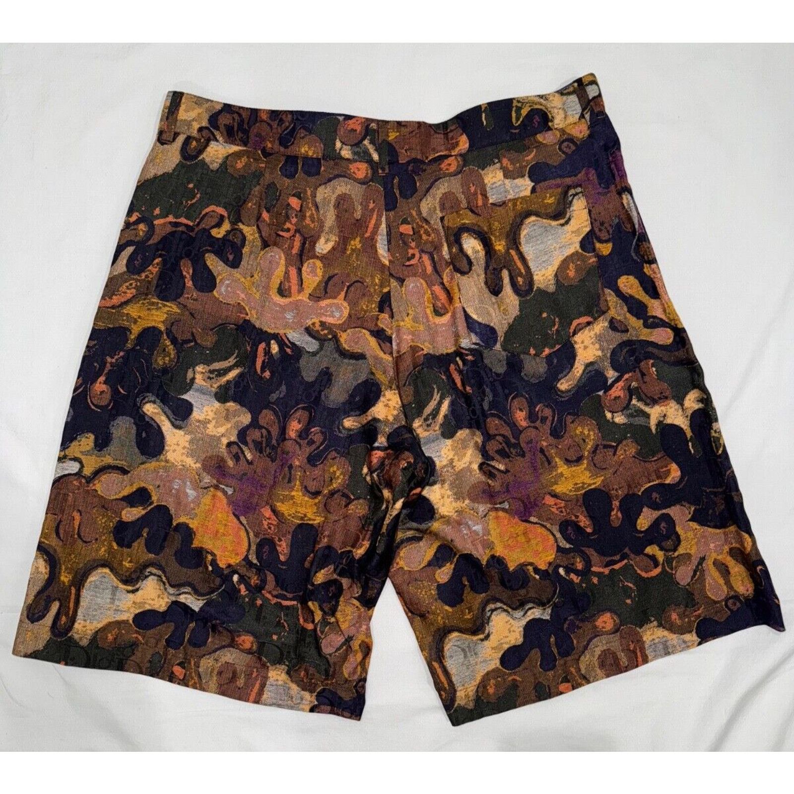 Dior Dior And Peter Doig Silk Cotton Camouflage Oblique Jacquard Size US 34 / EU 50 - 10 Thumbnail