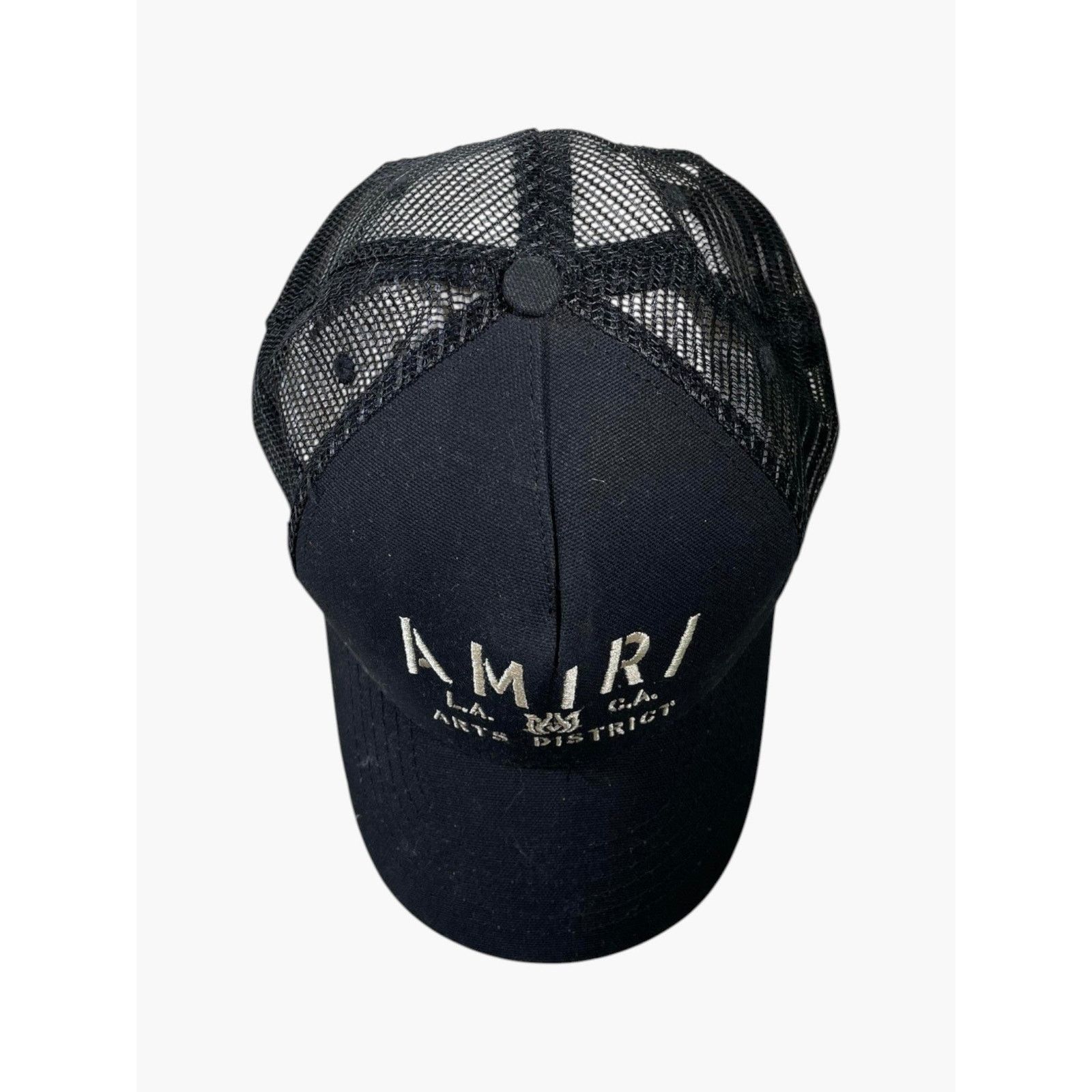 Amiri Amiri Arts District Black & Cream Trucker Size ONE SIZE - 5 Thumbnail