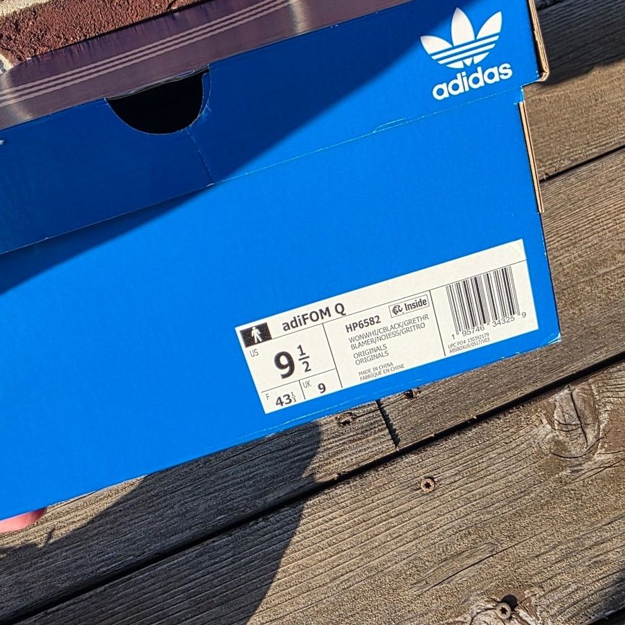 Adidas Adidas adiFOM Q "Wonder White/Core Black" Size US 9.5 / EU 42-43 - 8 Thumbnail