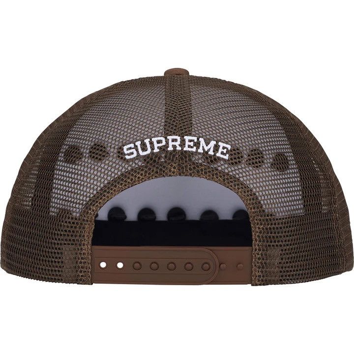 Supreme Supreme Pins Mesh 5 Panel Hat Brown Size ONE SIZE - 3 Thumbnail