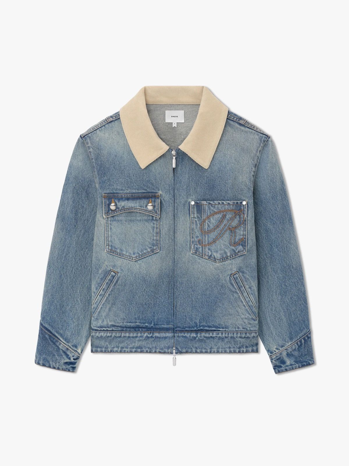 Rhude Rhude Denim Jacket brand new Size US M / EU 48-50 / 2 - 3 Thumbnail
