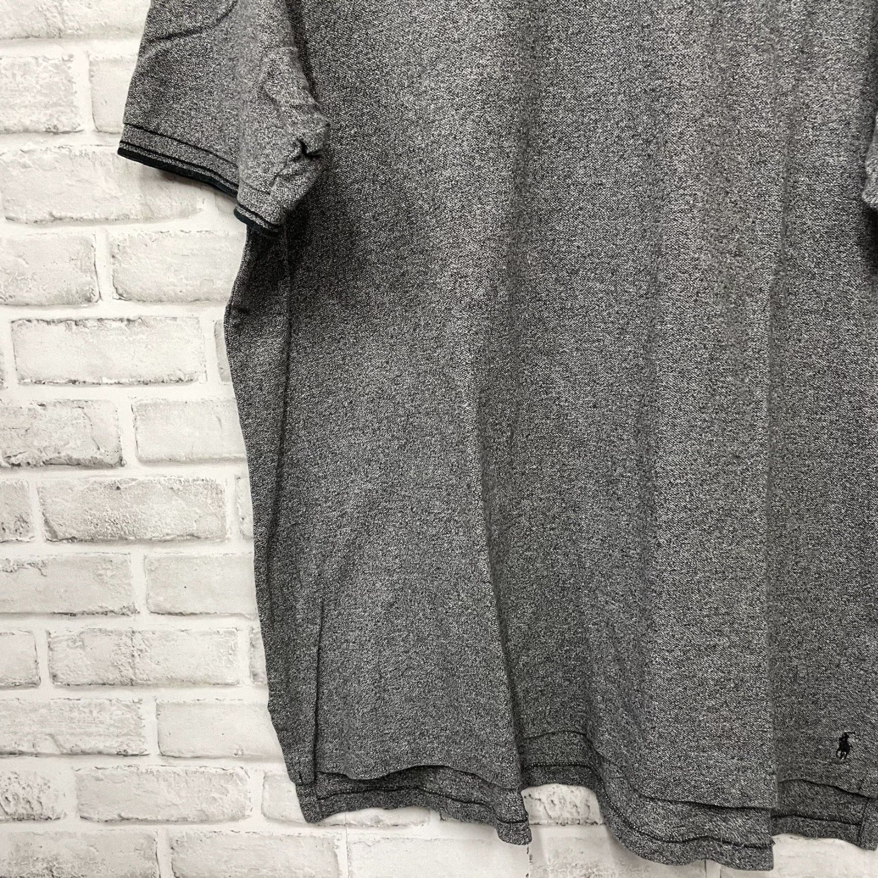 Vintage VINTAGE Polo Sport Ralph Lauren Shirt Mens XL V-Neck 100% Cotton Gray Peru Sports Size US XL / EU 56 / 4 - 3 Thumbnail